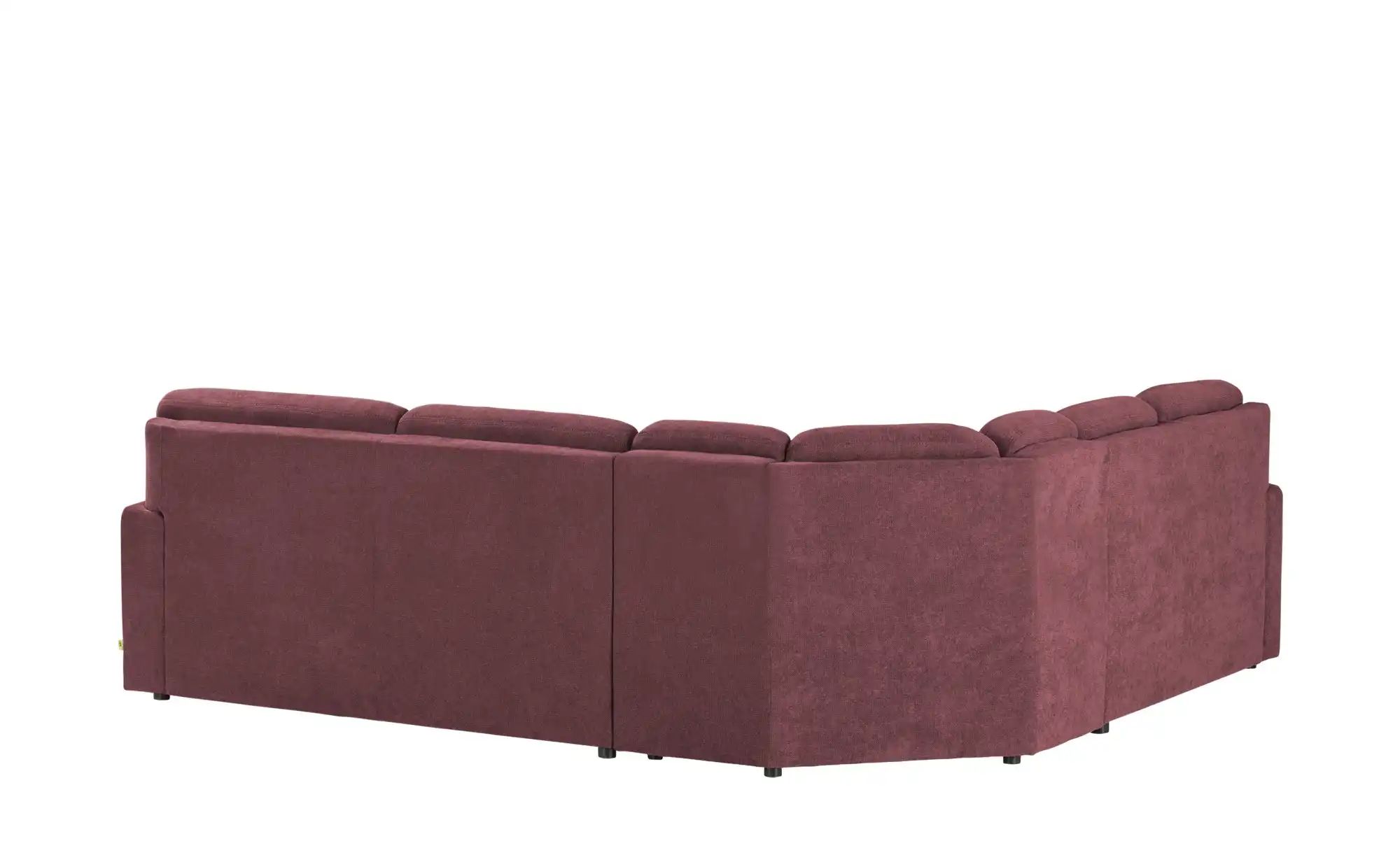 smart Ecksofa  Valencia ¦ rot ¦ Maße (cm): B: 266 H: 90 T: 236 Polstermöbel günstig online kaufen