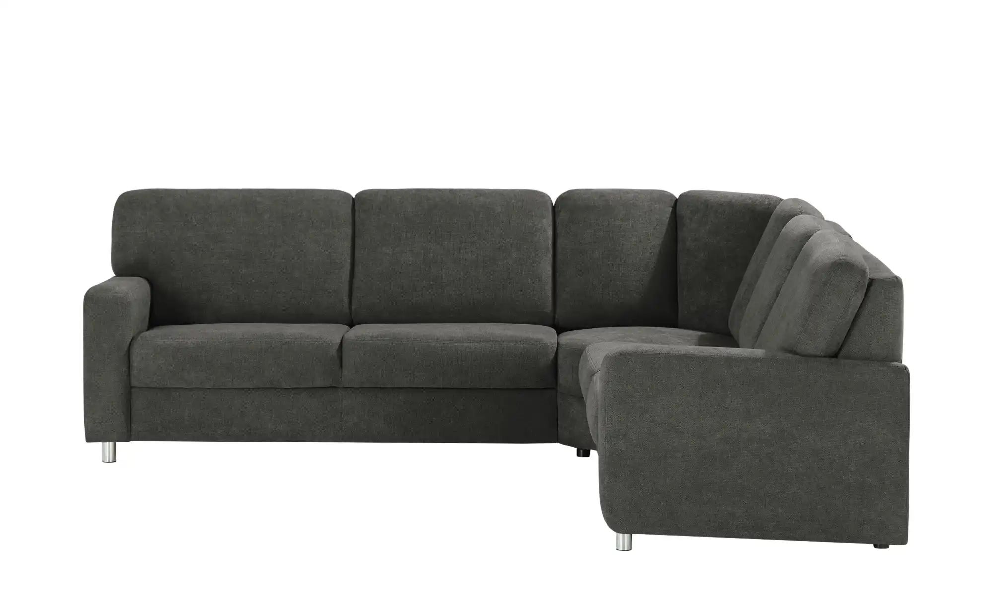 smart Ecksofa  Valencia ¦ schwarz ¦ Maße (cm): B: 266 H: 90 T: 236 Polsterm günstig online kaufen