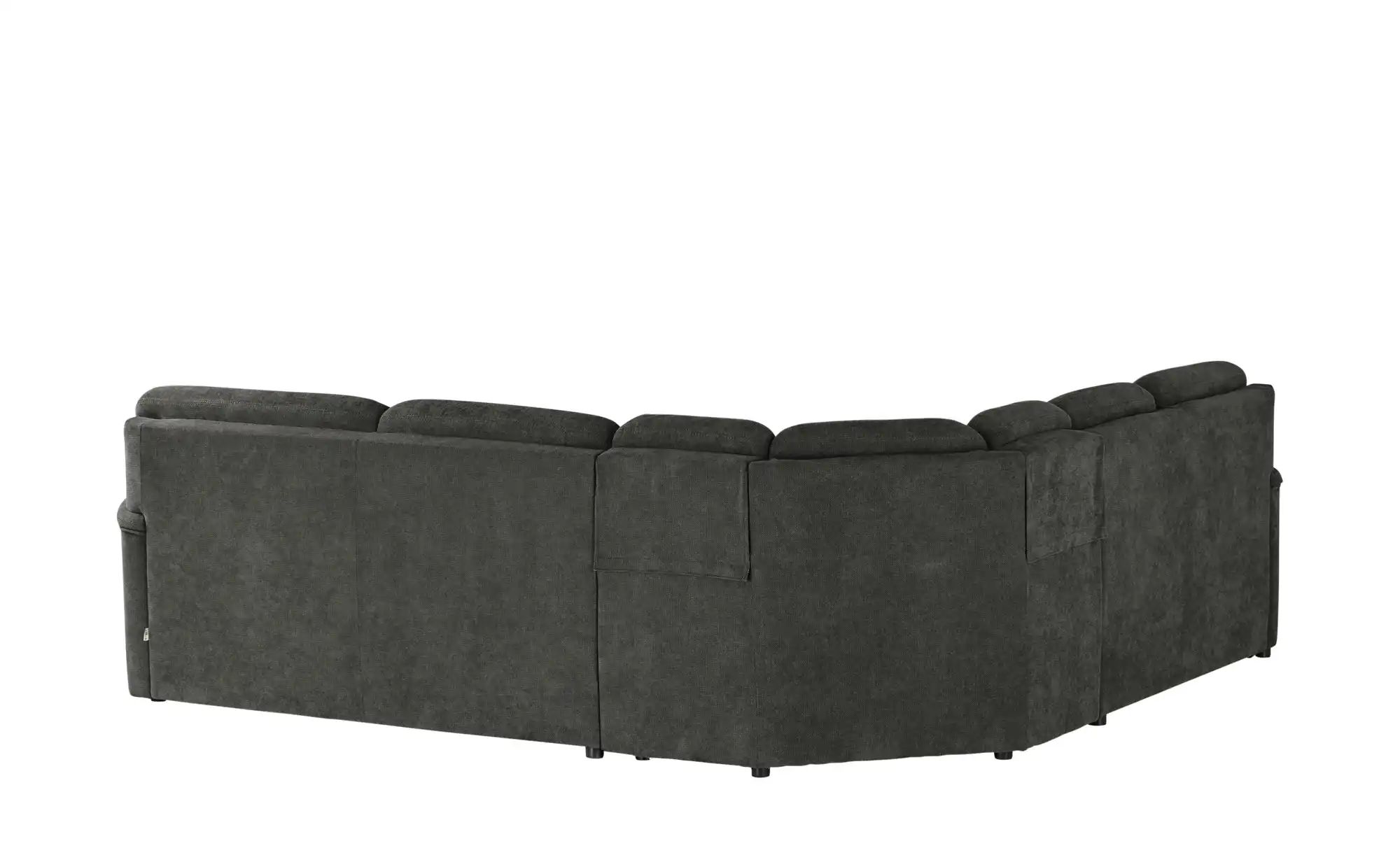 smart Ecksofa  Valencia ¦ schwarz ¦ Maße (cm): B: 272 H: 90 T: 242 Polsterm günstig online kaufen