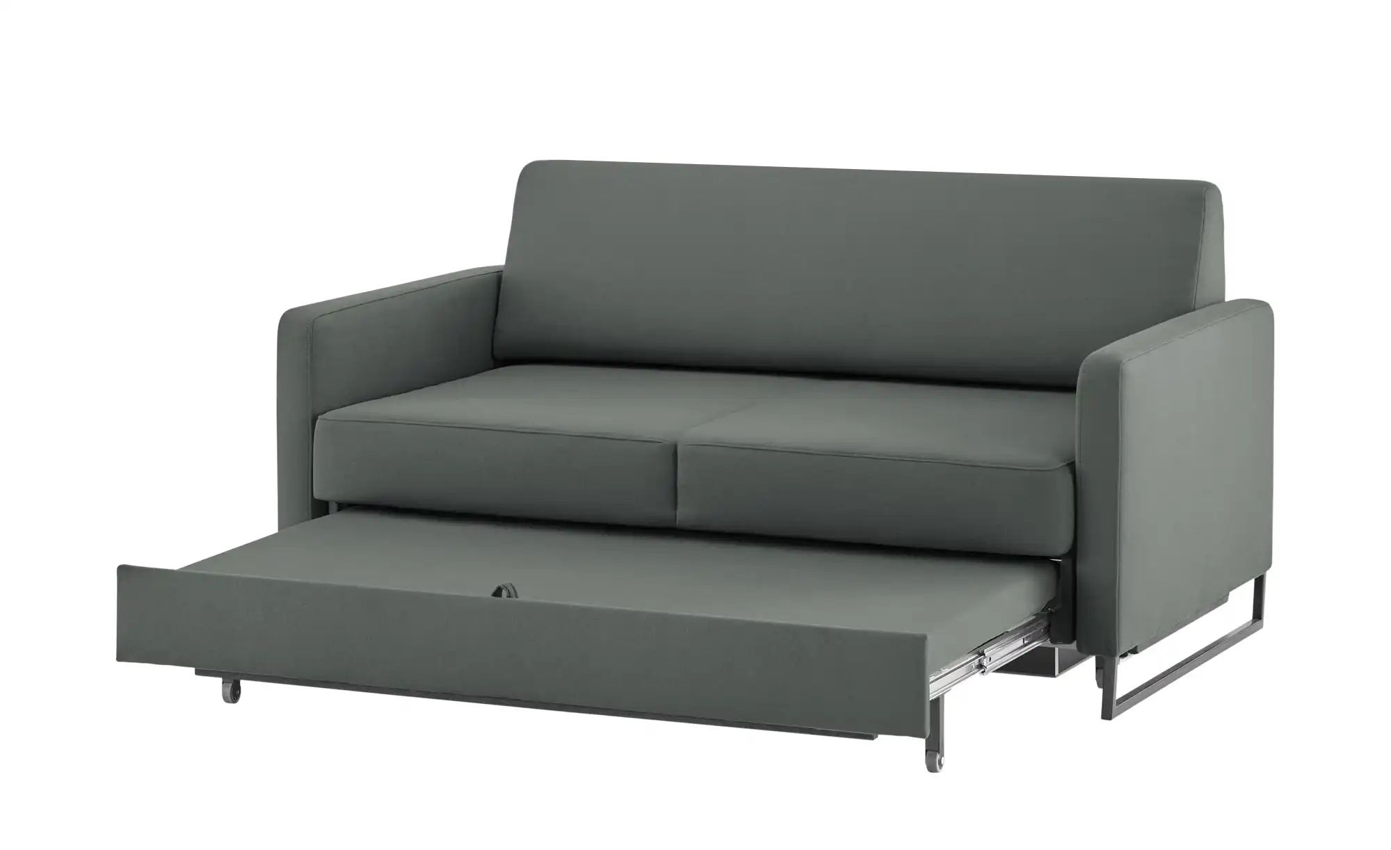 Schlafsofa aus Flachgewebe Fürth ¦ grau ¦ Maße (cm): B: 160 H: 90 T: 95 Pol günstig online kaufen