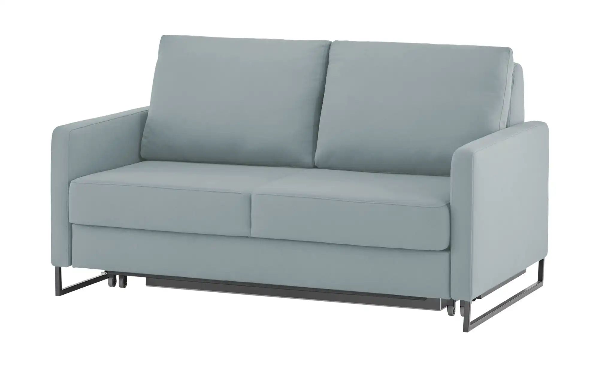 Schlafsofa aus Flachgewebe Fürth ¦ blau ¦ Maße (cm): B: 160 H: 90 T: 95 Pol günstig online kaufen