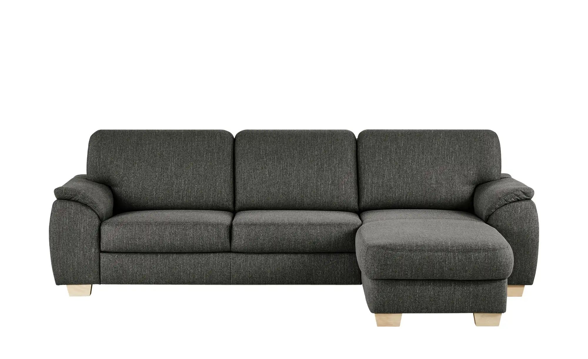 smart Ecksofa  Valencia ¦ schwarz ¦ Maße (cm): B: 281 H: 90 T: 173 Polsterm günstig online kaufen