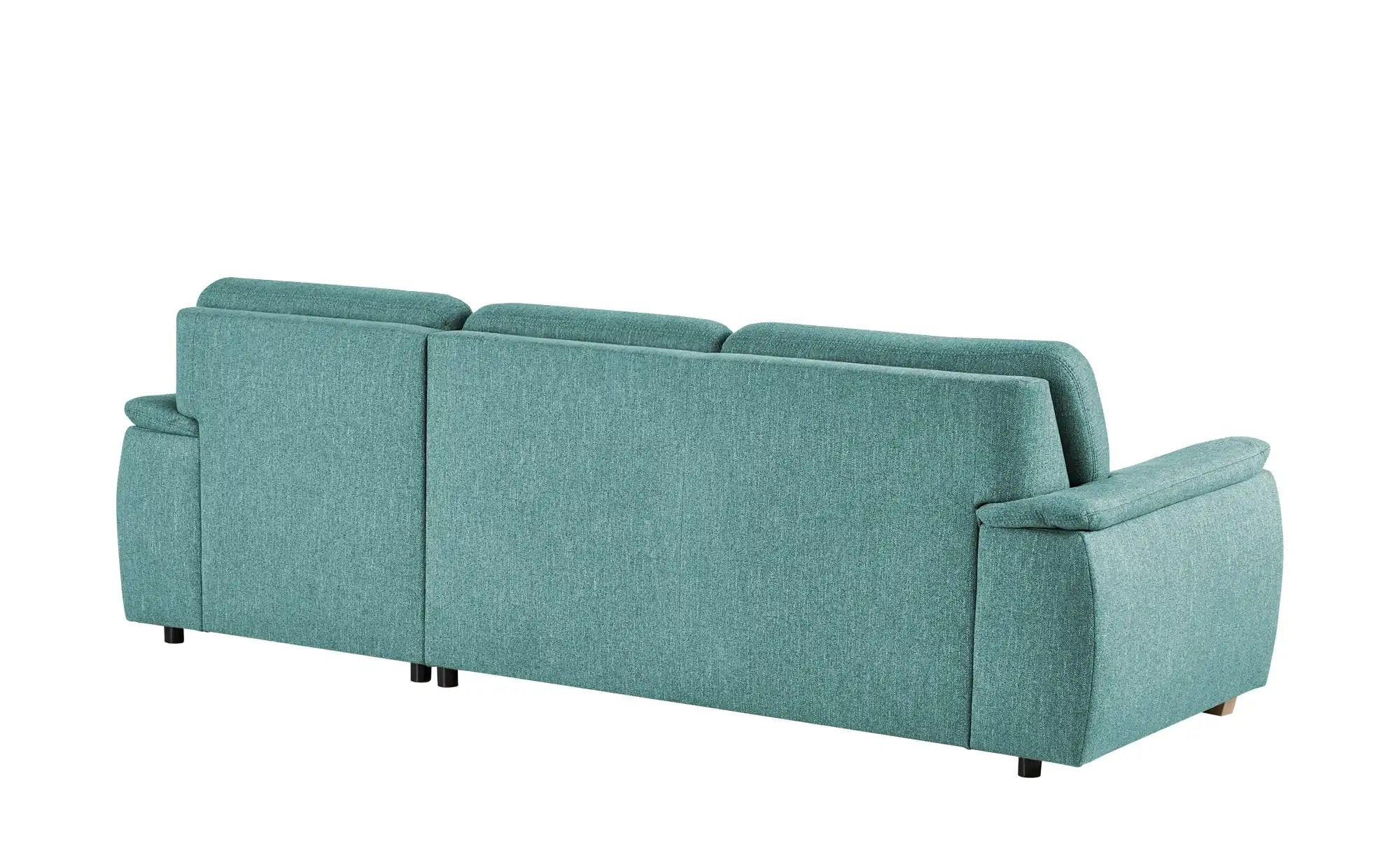 smart Ecksofa  Valencia ¦ türkis/petrol ¦ Maße (cm): B: 281 H: 90 T: 173 Po günstig online kaufen