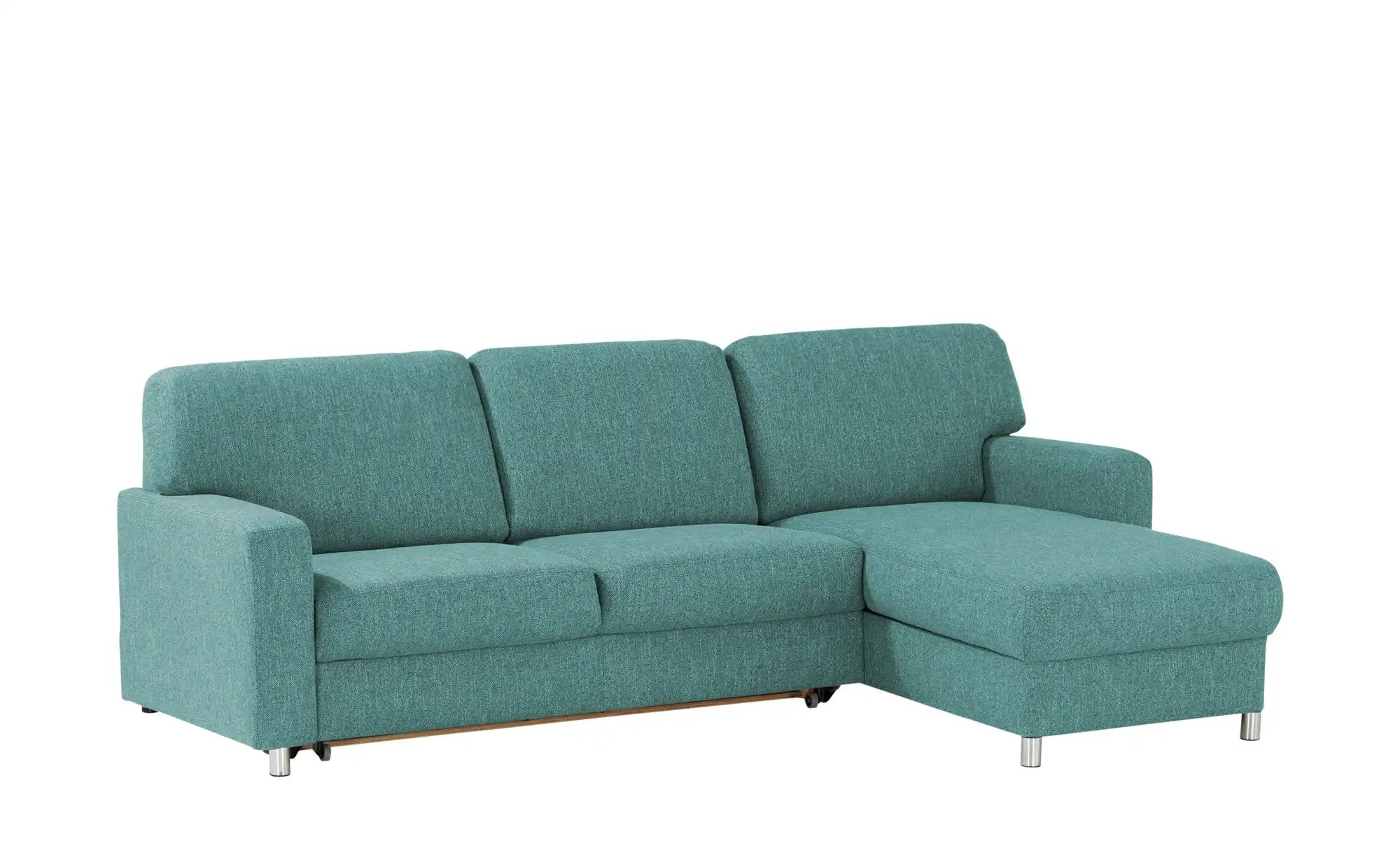 Thumbnail - smart Ecksofa Valencia ¦ türkis/petrol ¦ Maße (cm): B: 267 H: 90 T: 173.0 Polstermöbel > Sofas > 3-Sitzer - Höffner
