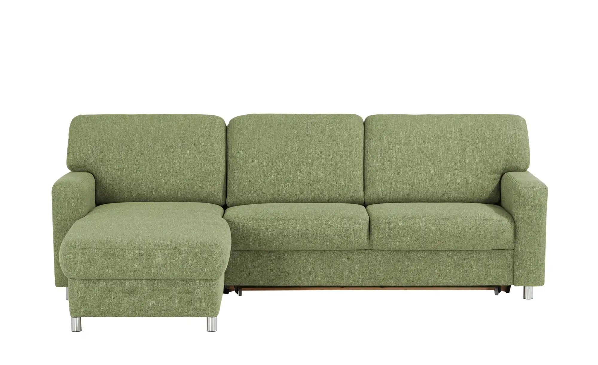 smart Ecksofa  Valencia ¦ grün ¦ Maße (cm): B: 253 H: 90 T: 173 Polstermöbe günstig online kaufen