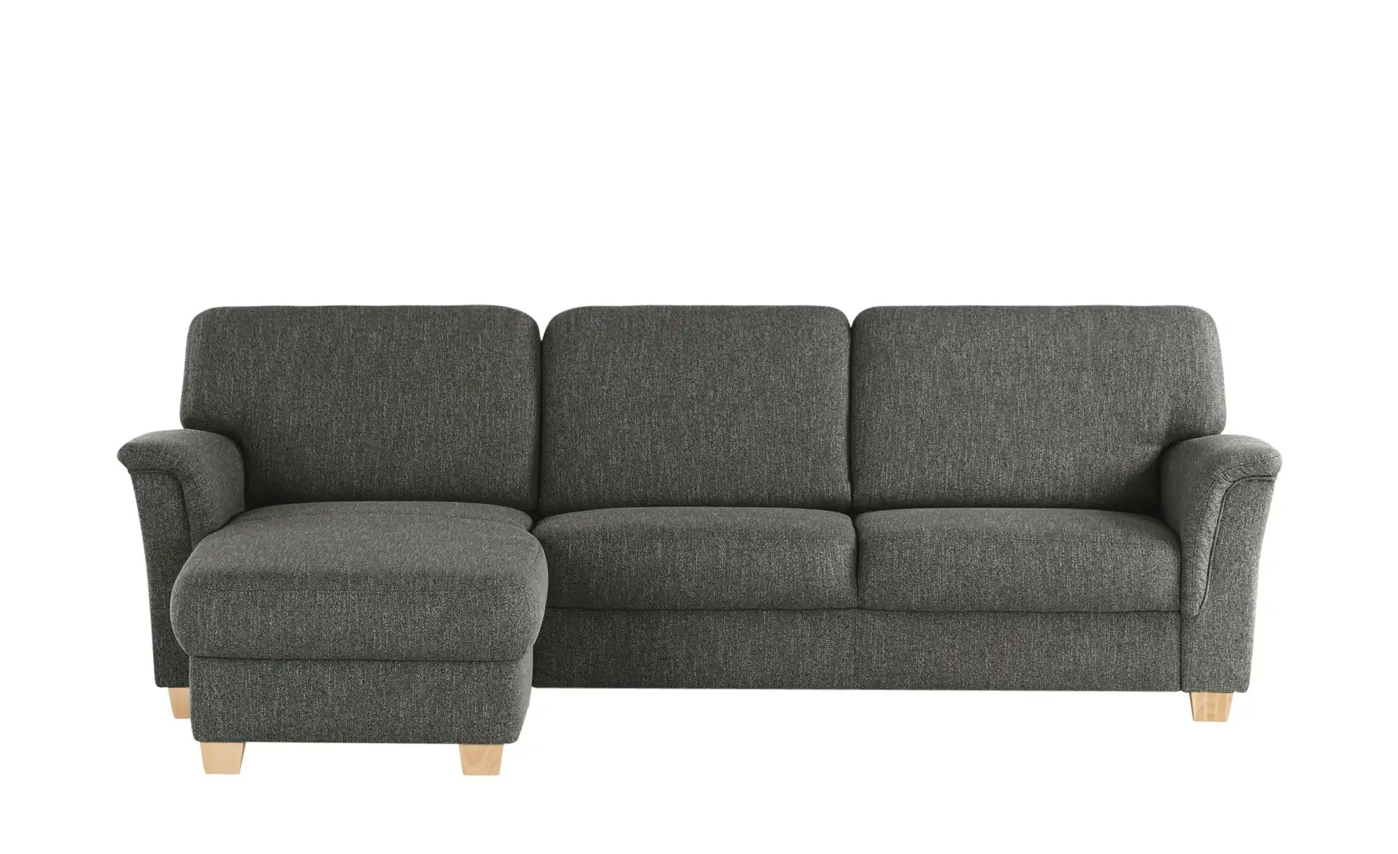 smart Ecksofa  Valencia ¦ schwarz ¦ Maße (cm): B: 265 H: 90 T: 173 Polsterm günstig online kaufen