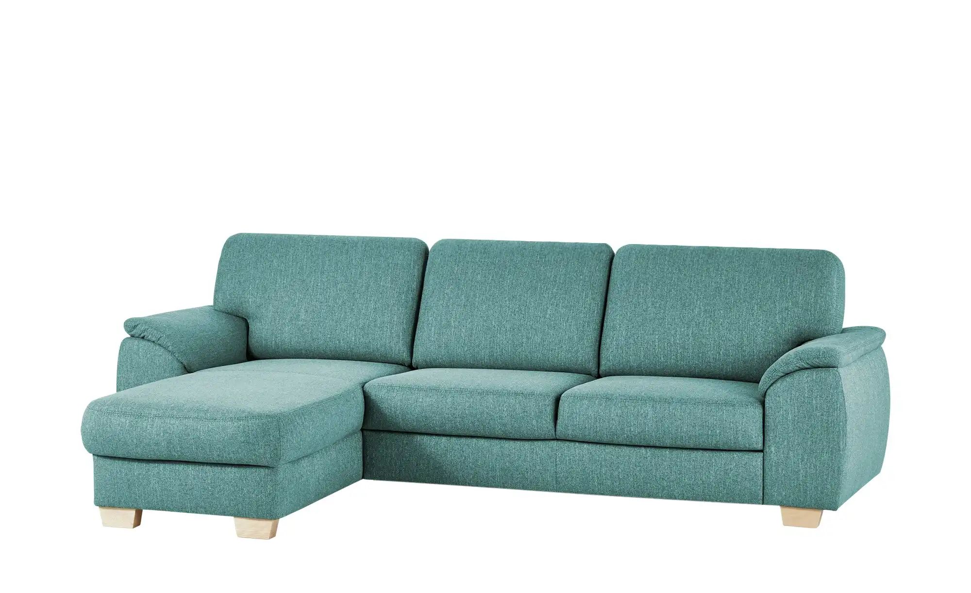 smart Ecksofa  Valencia ¦ türkis/petrol ¦ Maße (cm): B: 281 H: 90 T: 173 Po günstig online kaufen