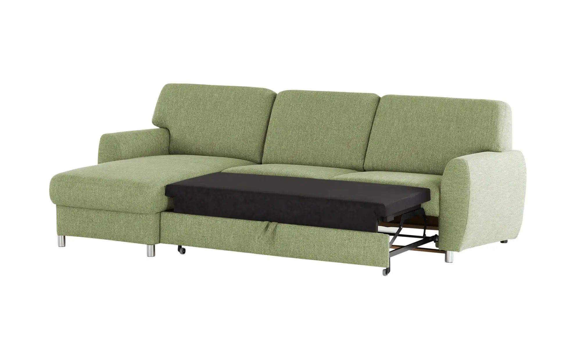 smart Ecksofa  Valencia ¦ grün ¦ Maße (cm): B: 263 H: 90 T: 173.0 Polstermö günstig online kaufen