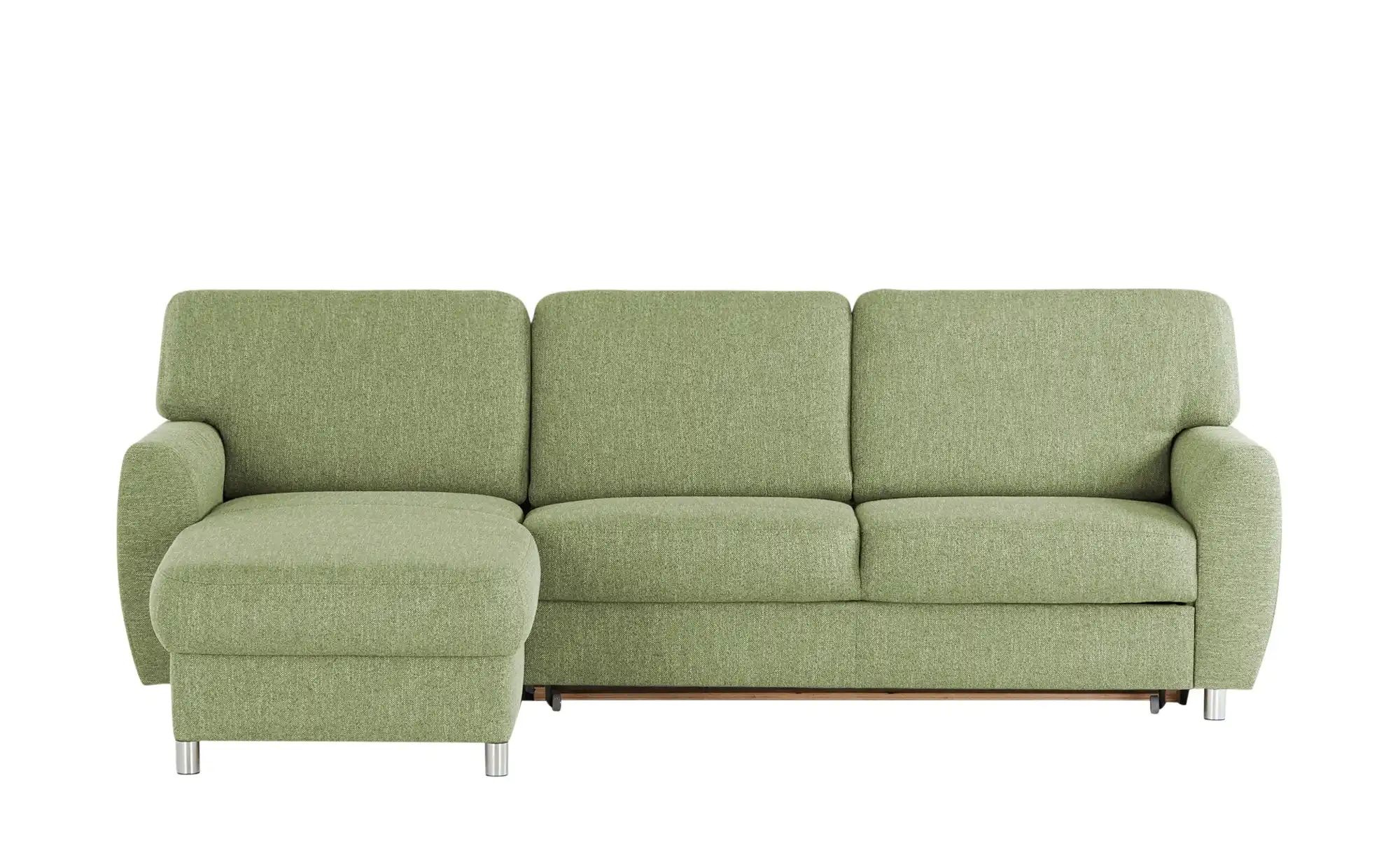 smart Ecksofa  Valencia ¦ grün ¦ Maße (cm): B: 263 H: 90 T: 173 Polstermöbe günstig online kaufen