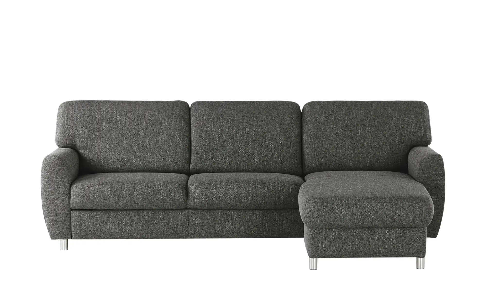 smart Ecksofa  Valencia ¦ schwarz ¦ Maße (cm): B: 261 H: 90 T: 173 Polsterm günstig online kaufen