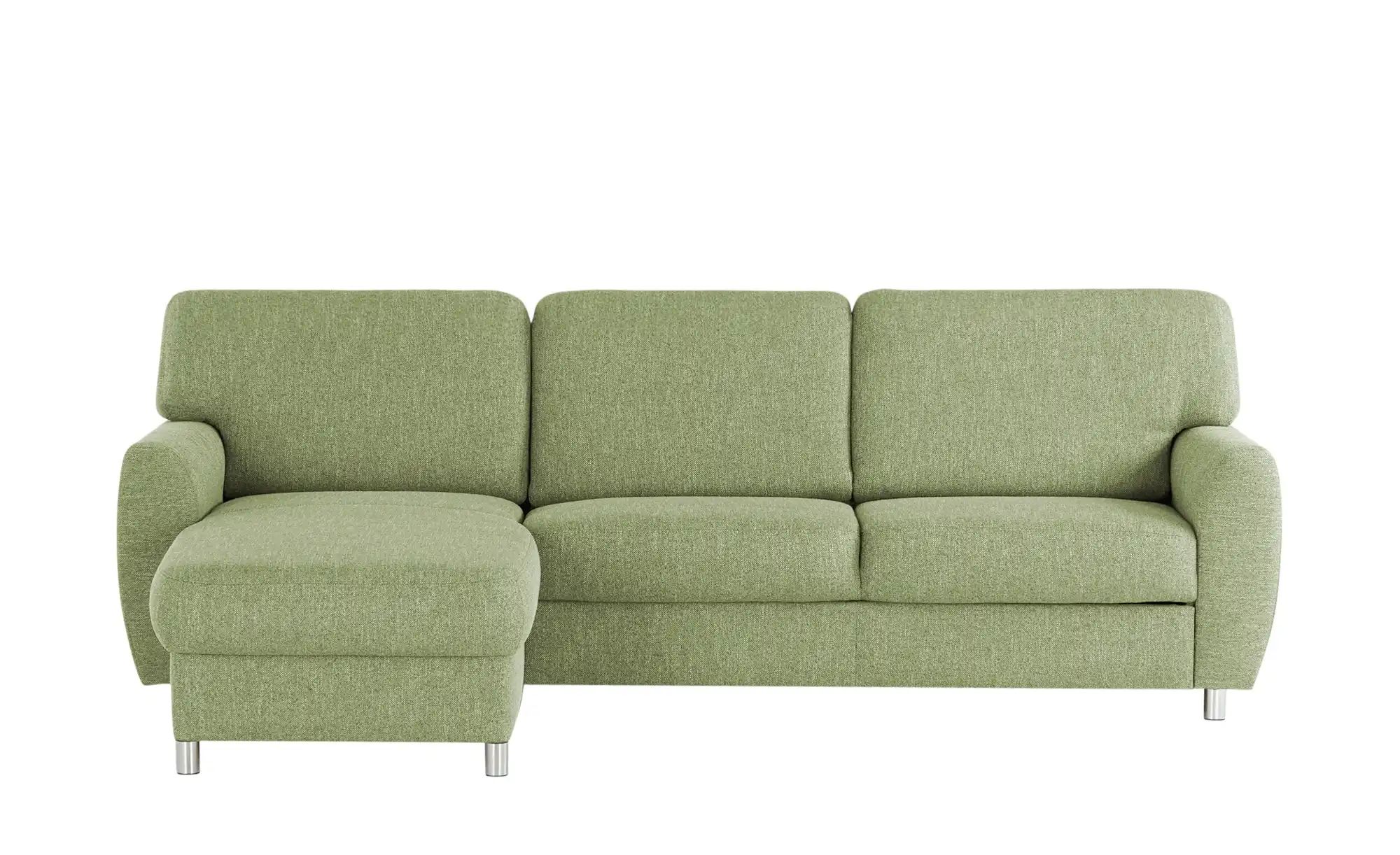 smart Ecksofa  Valencia ¦ grün ¦ Maße (cm): B: 263 H: 90 T: 173 Polstermöbe günstig online kaufen