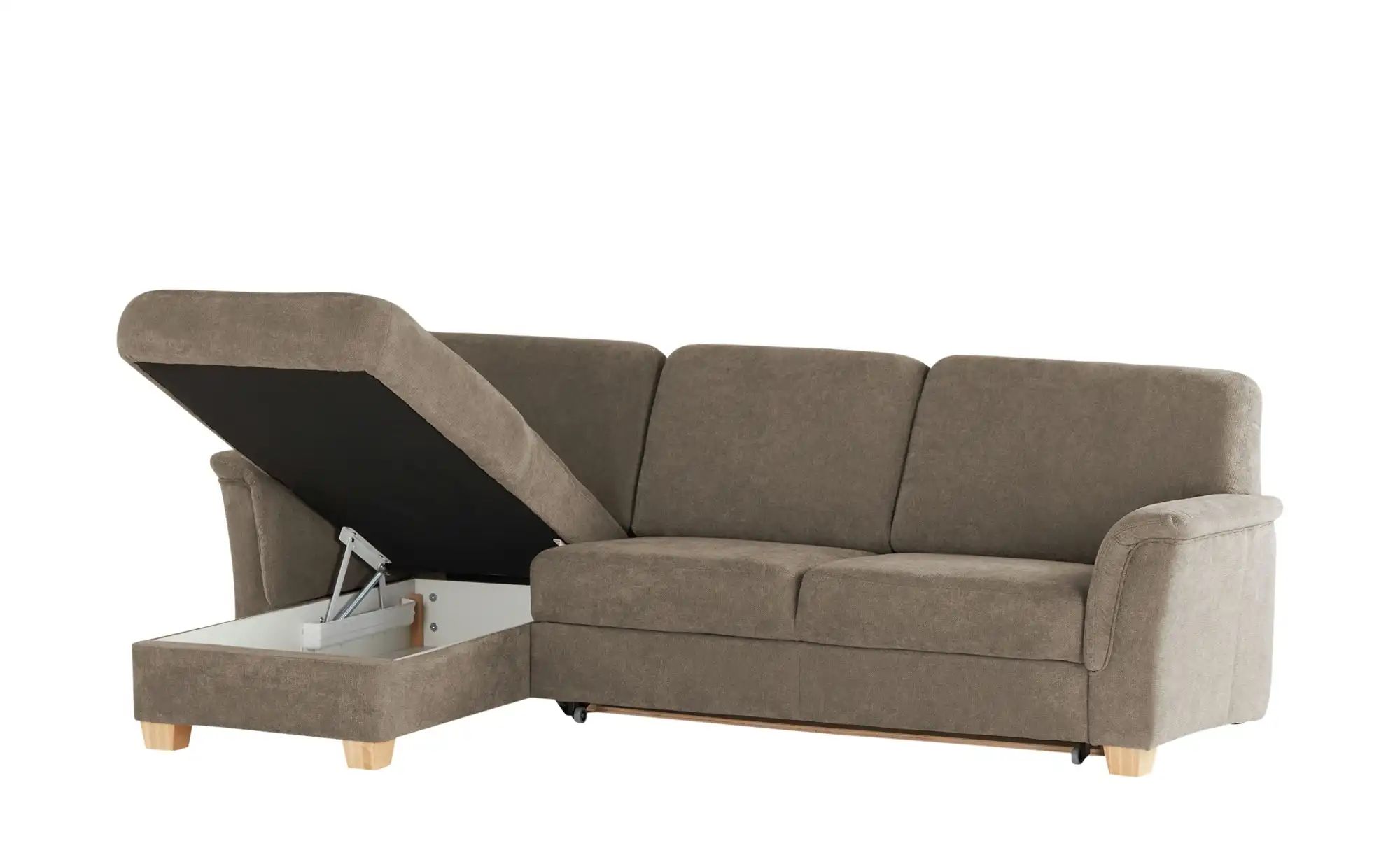 Thumbnail - smart Ecksofa  Valencia ¦ braun ¦ Maße (cm): B: 269 H: 90 T: 173.0 Polstermöbel > Sofas > 3-Sitzer - Höffner