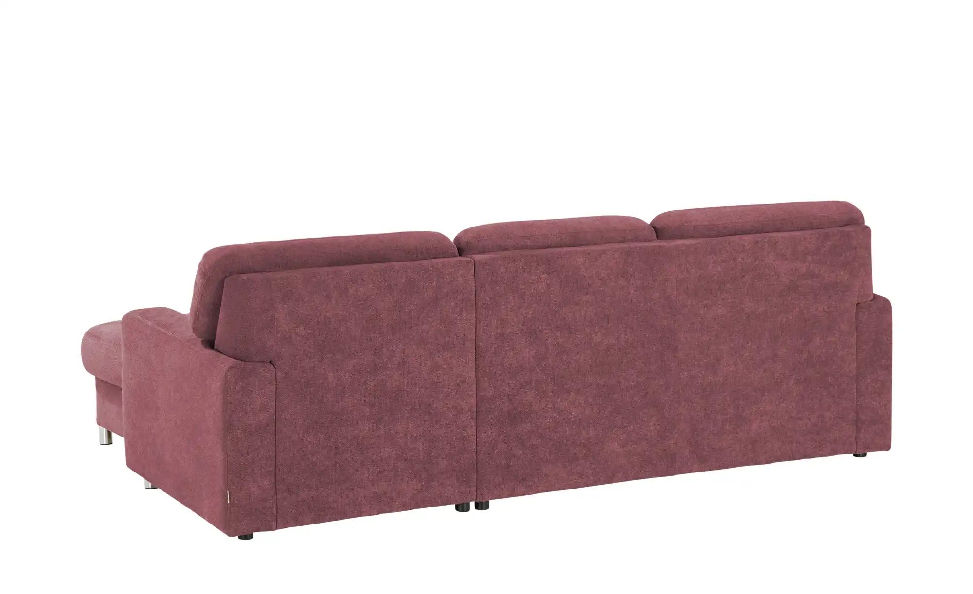 smart Ecksofa  Valencia ¦ rot ¦ Maße (cm): B: 267 H: 90 T: 173 Polstermöbel günstig online kaufen