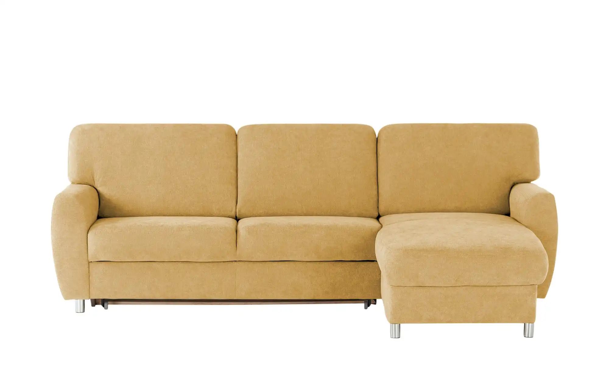 smart Ecksofa  Valencia ¦ gelb ¦ Maße (cm): B: 263 H: 90 T: 173 Polstermöbe günstig online kaufen