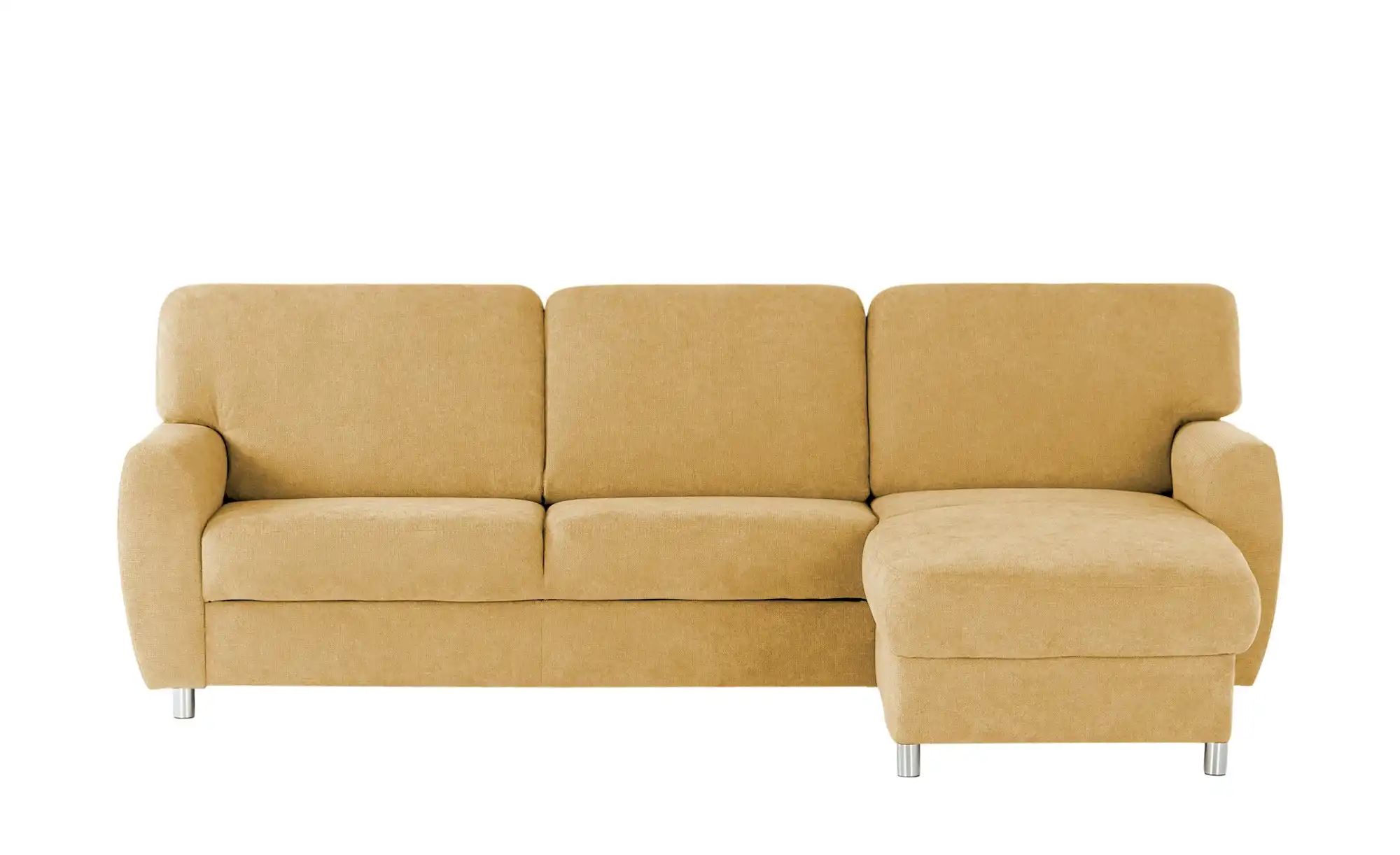 smart Ecksofa  Valencia ¦ gelb ¦ Maße (cm): B: 263 H: 90 T: 173 Polstermöbe günstig online kaufen