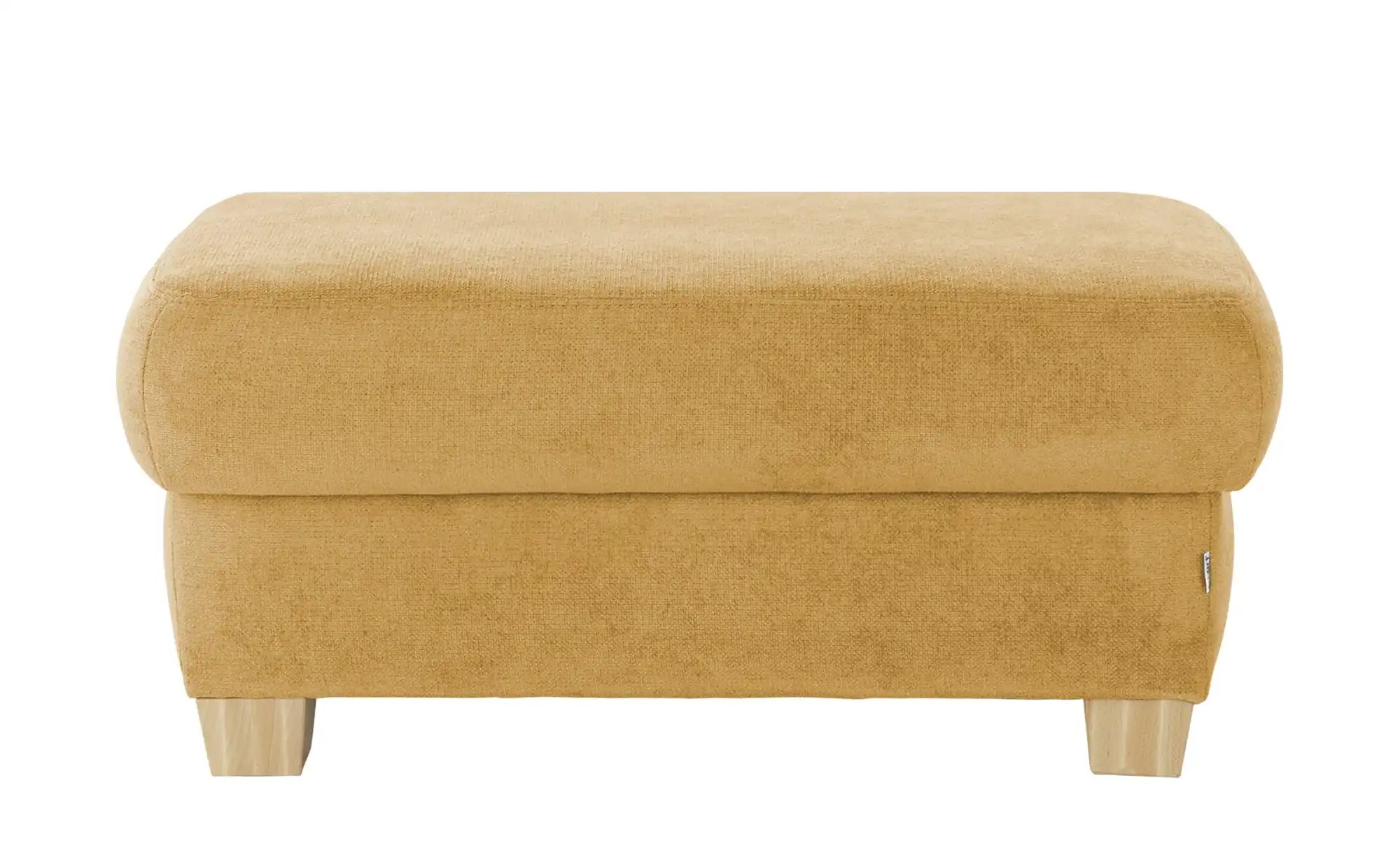 Thumbnail - smart Hocker Valencia ¦ gelb ¦ Maße (cm): B: 100 H: 45 T: 60.0 Polstermöbel > Hocker - Höffner