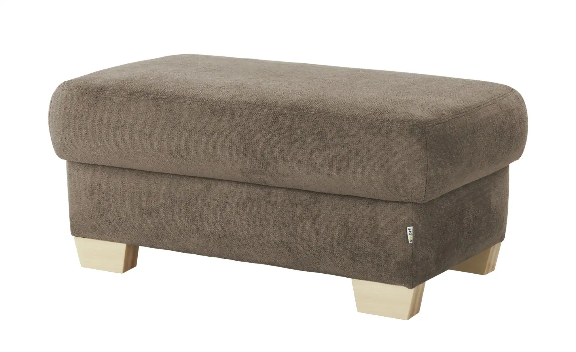 smart Hocker  Valencia ¦ braun ¦ Maße (cm): B: 100 H: 45 T: 60 Polstermöbel günstig online kaufen