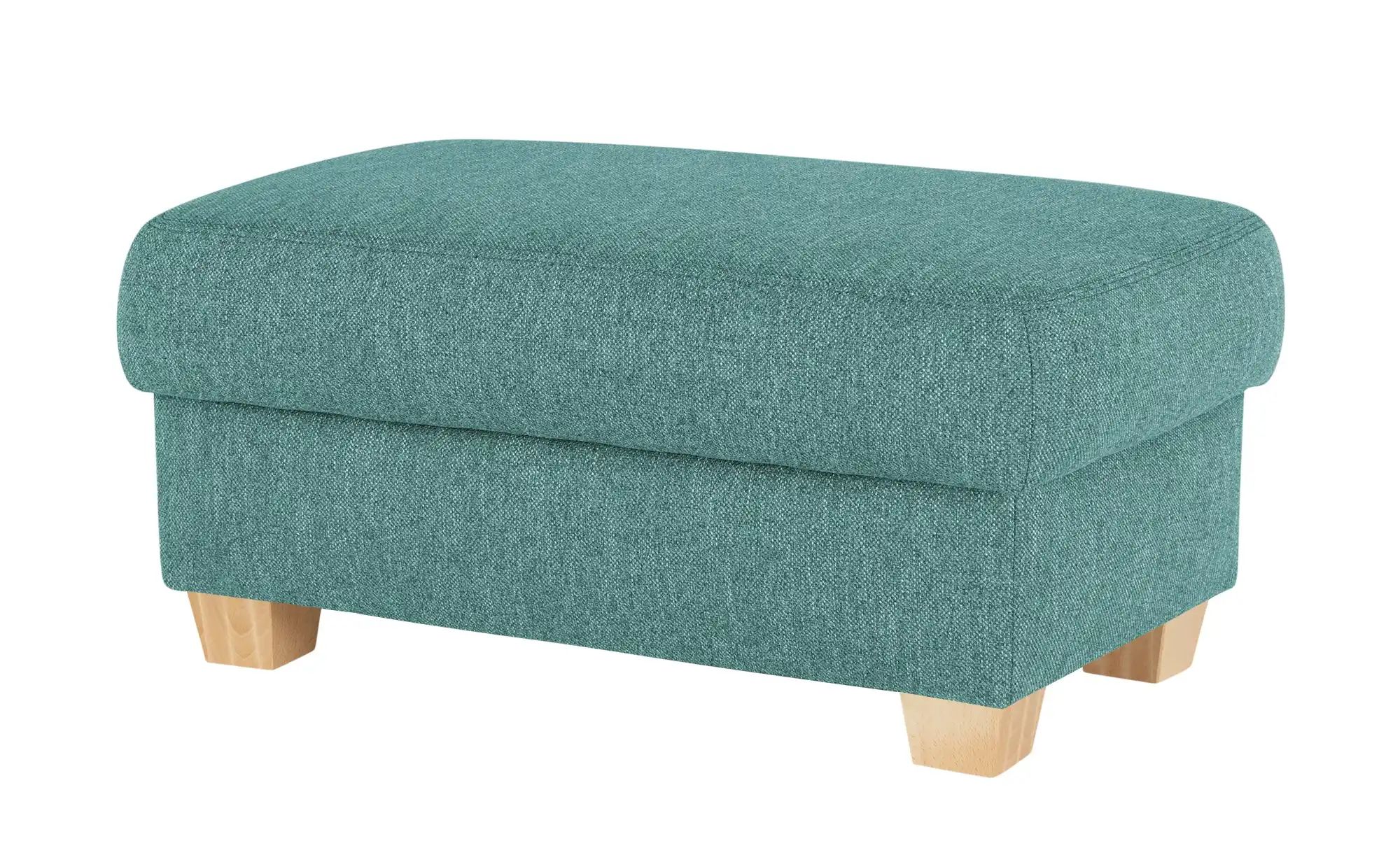 smart Hocker  Valencia ¦ türkis/petrol ¦ Maße (cm): B: 100 H: 45 T: 60 Pols günstig online kaufen