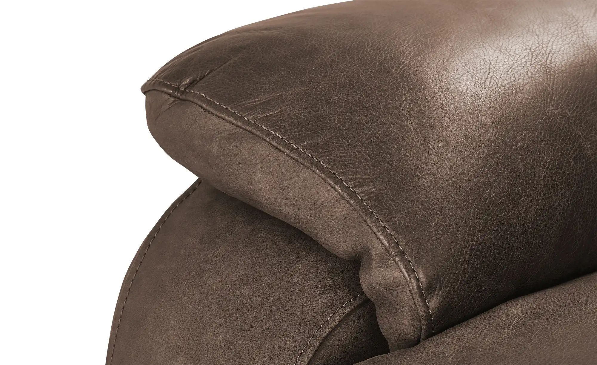 Thumbnail - Wohnwert Einzelsofa  Adelma ¦ braun ¦ Maße (cm): B: 206 H: 98 T: 103.0 Polstermöbel > Sofas > 3-Sitzer - Höffner