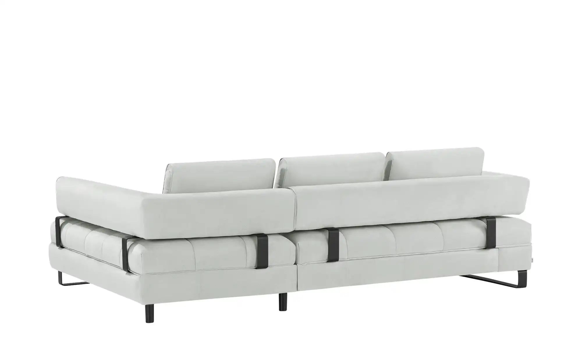 switch Ecksofa in Lederoptik Havana ¦ grau ¦ Maße (cm): B: 272 H: 89 T: 173 günstig online kaufen