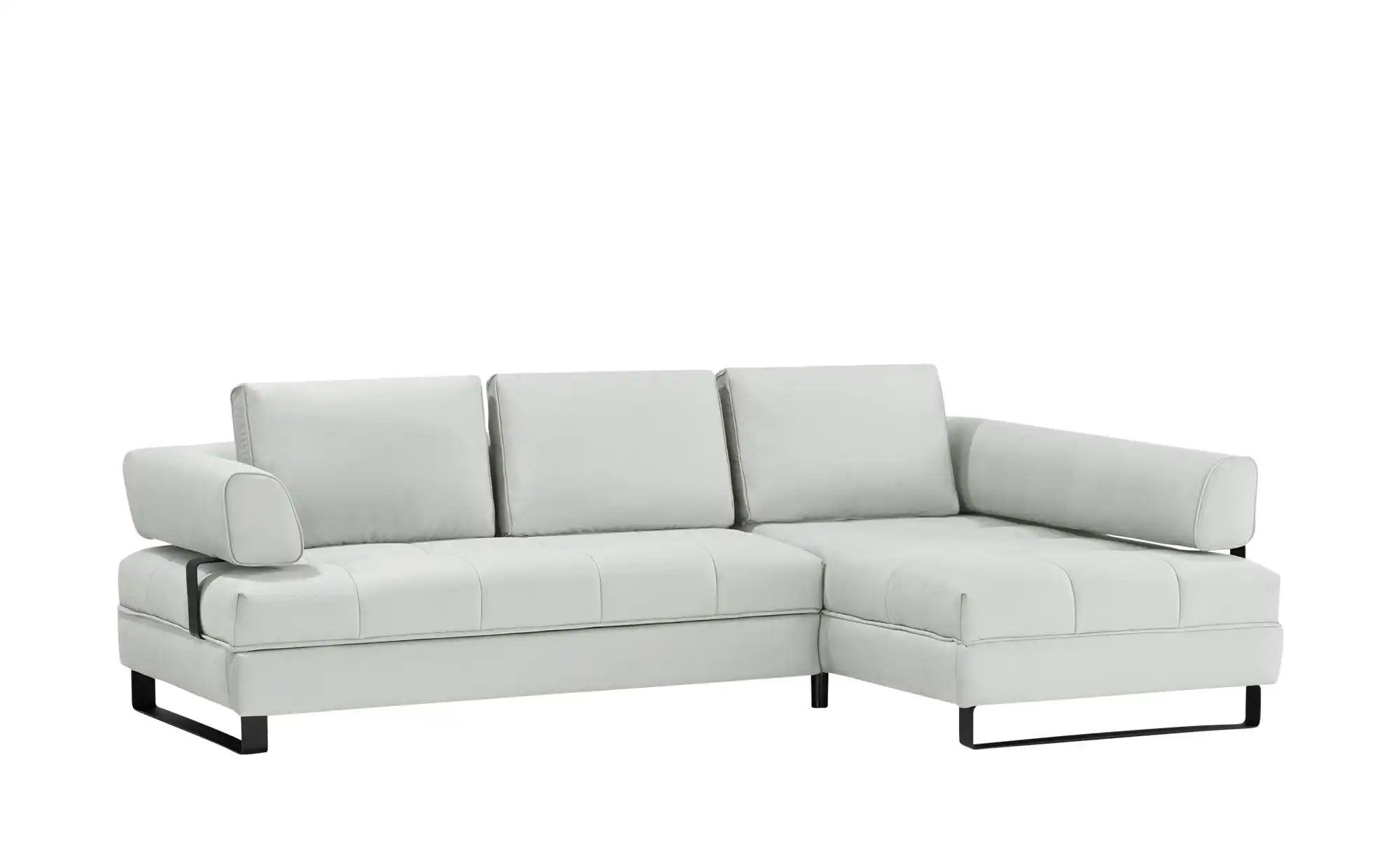 switch Ecksofa in Lederoptik Havana ¦ grau ¦ Maße (cm): B: 272 H: 89 T: 173 günstig online kaufen