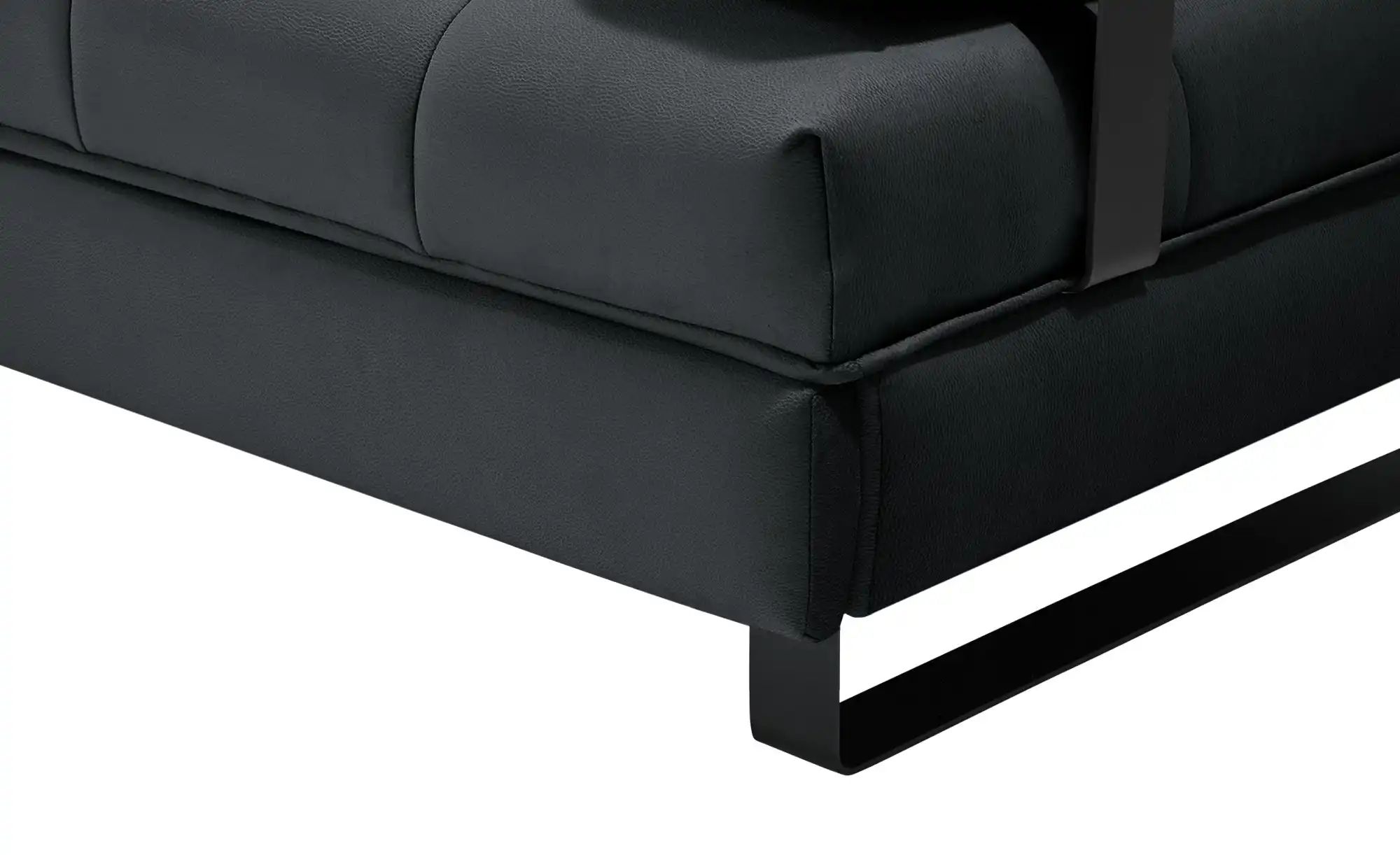 switch Ecksofa in Lederoptik Havana ¦ schwarz ¦ Maße (cm): B: 272 H: 89 T: günstig online kaufen