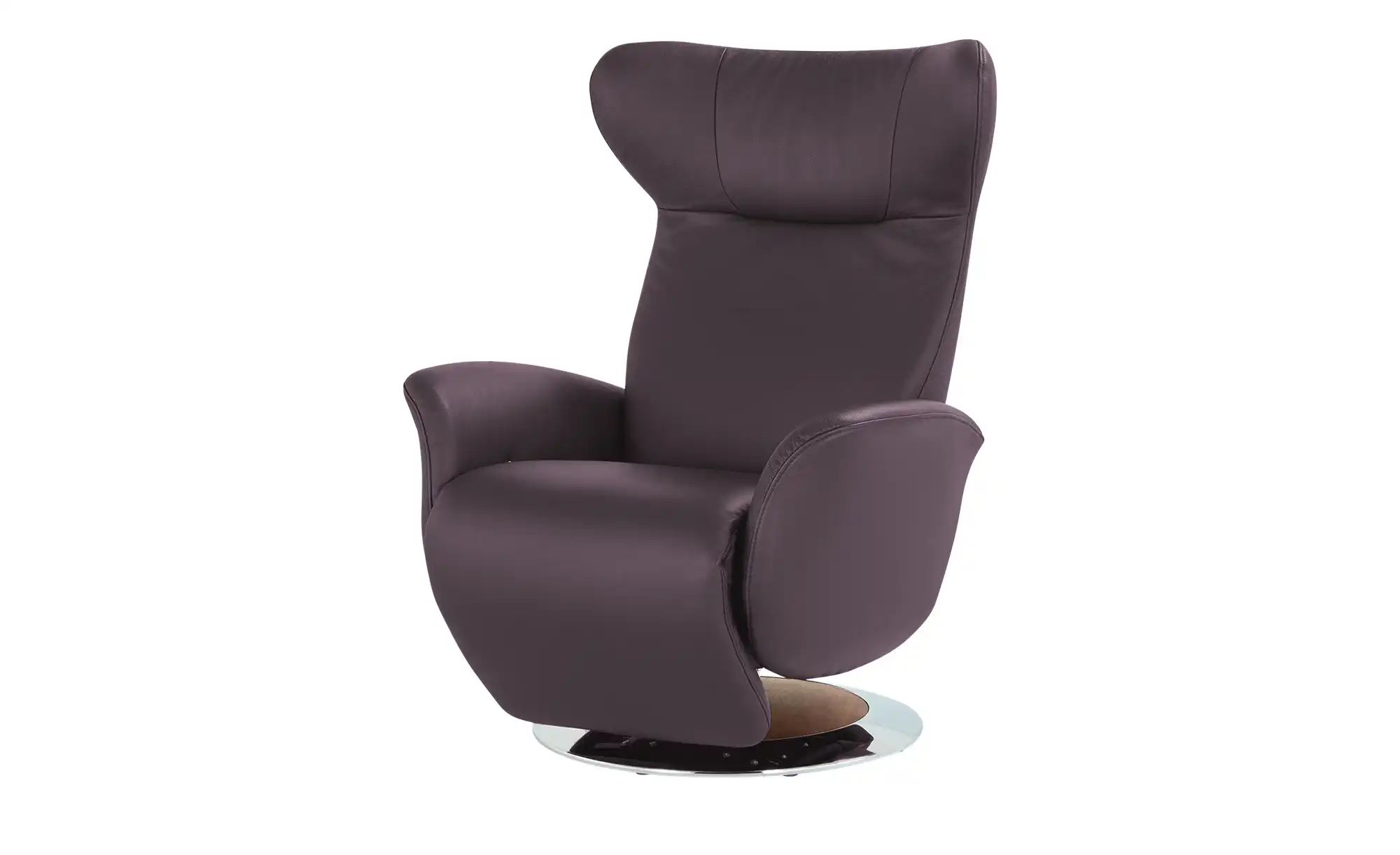 JOOP! Relaxsessel aus Leder Lounge 8140 ¦ lila/violett ¦ Maße (cm): B: 85 H: 109 T: 88.0 Polstermöbel > Sessel > Relaxsessel - Höffner
