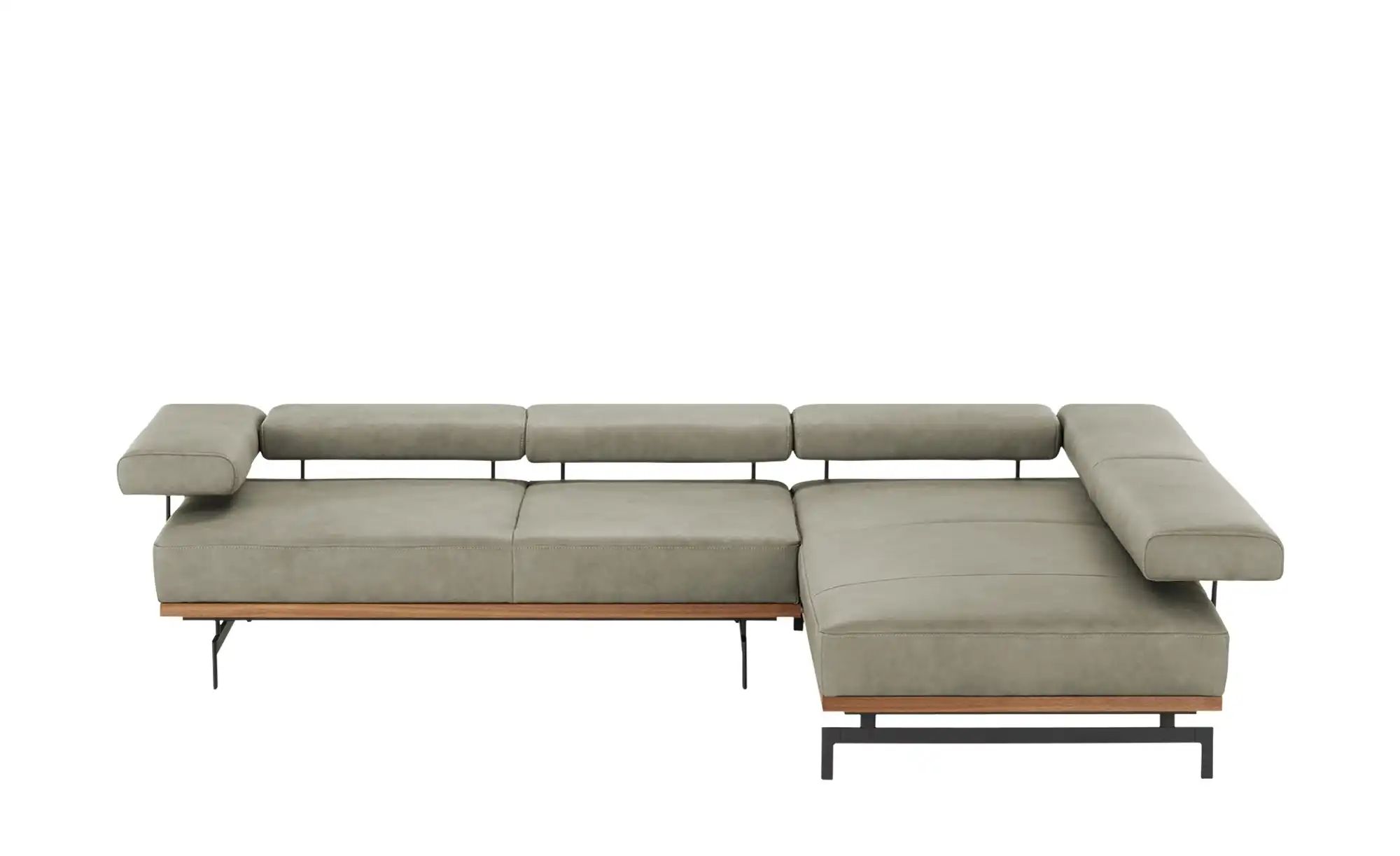 JOOP! Ecksofa Leder 24/7 8106 ¦ grau ¦ Maße (cm): B: 295 H: 85 T: 237.0 Polstermöbel > Sofas > Ecksofas - Höffner