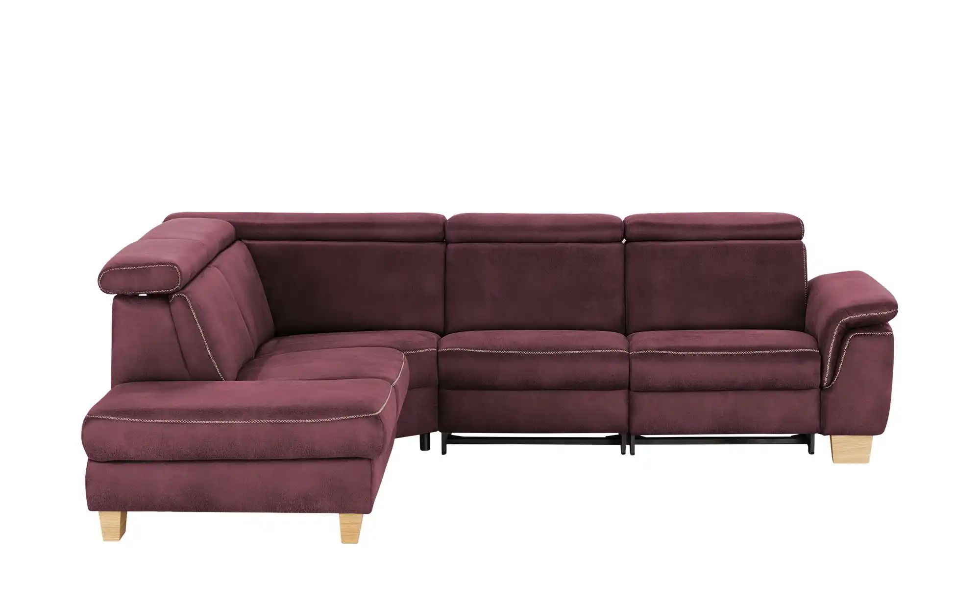 Mein Sofa bold Ecksofa  Beata ¦ rot ¦ Maße (cm): B: 270 H: 80 T: 233 Polste günstig online kaufen