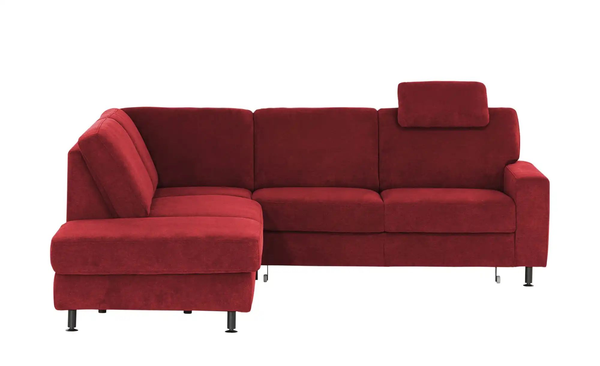 meinSofa Ecksofa  Jana ¦ rot ¦ Maße (cm): B: 237 H: 85 T: 235 Polstermöbel günstig online kaufen