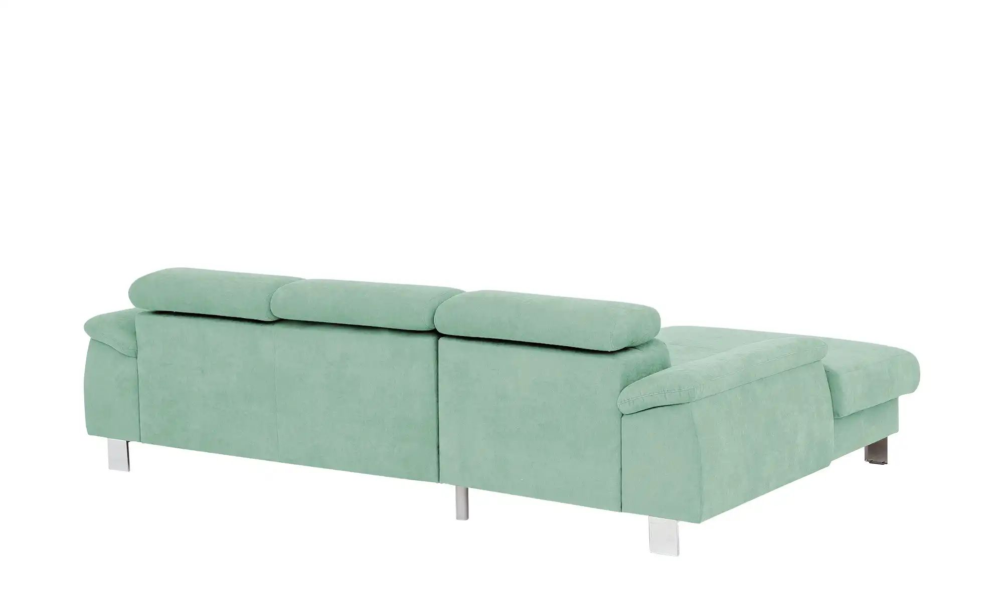 uno Ecksofa aus Velours Micky ¦ türkis/petrol ¦ Maße (cm): B: 166 H: 72 T: günstig online kaufen