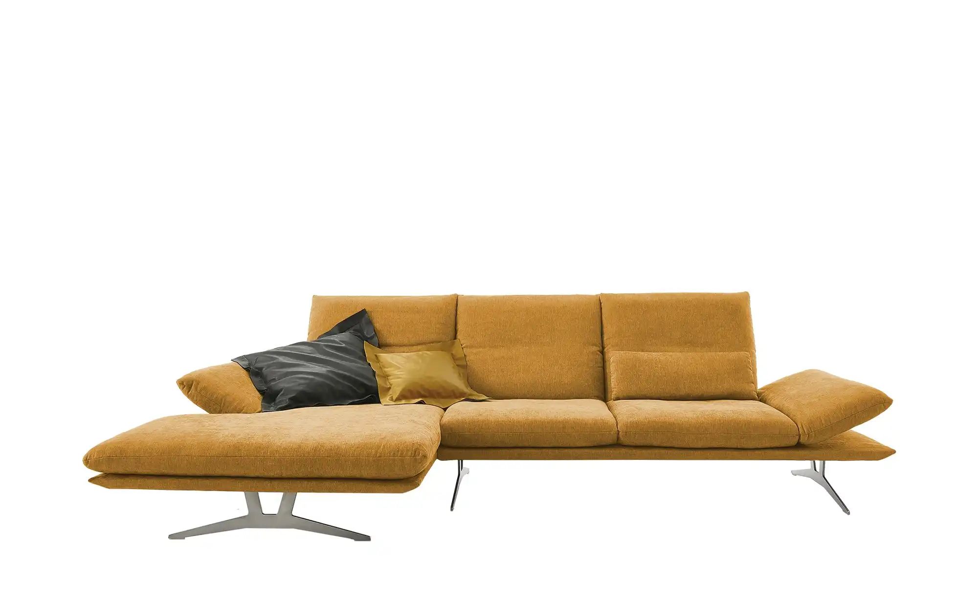 KOINOR Ecksofa aus Flachgewebe Francis ¦ orange ¦ Maße (cm): B: 314 H: 93 T günstig online kaufen