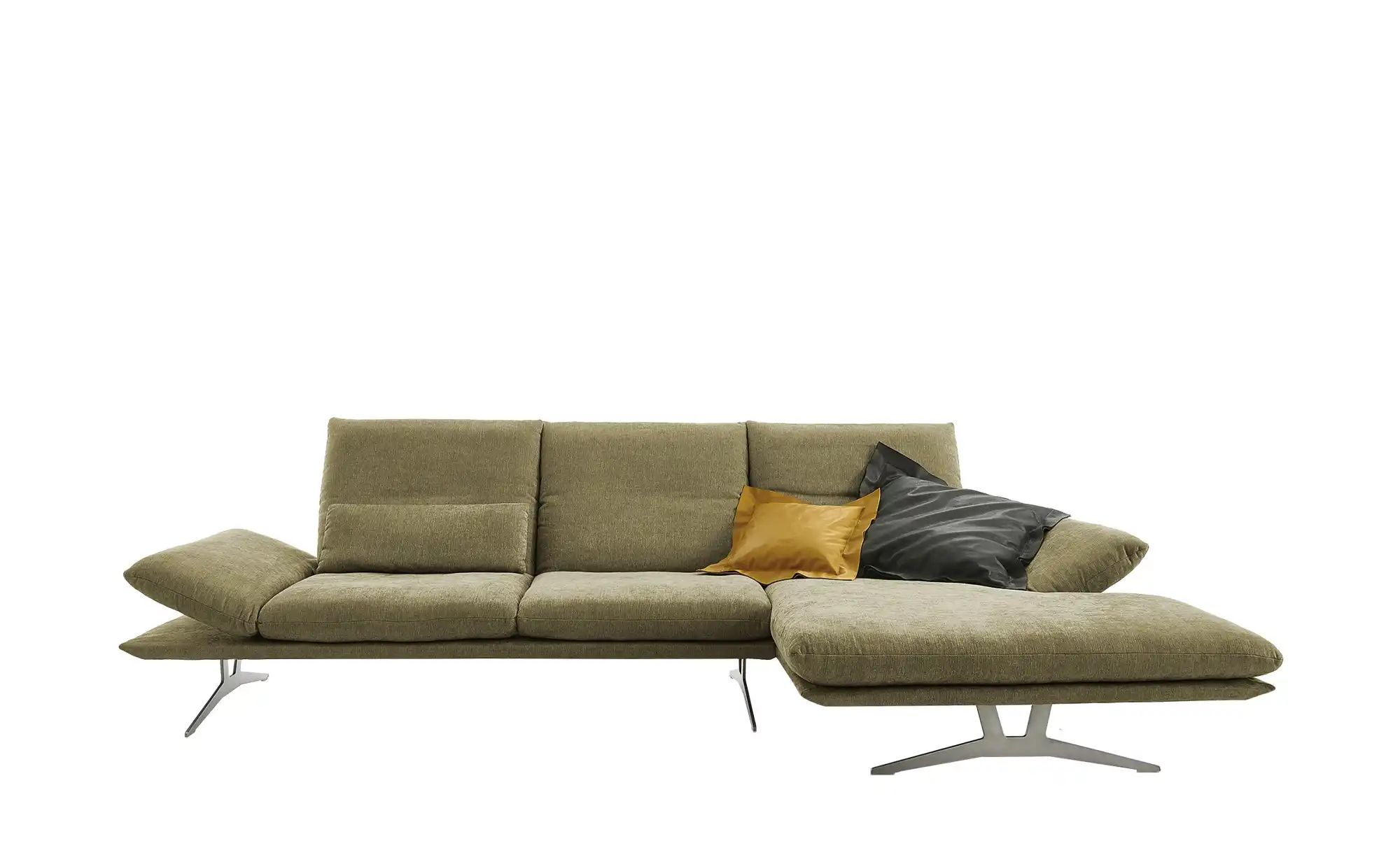 KOINOR Ecksofa aus Flachgewebe Francis ¦ grün ¦ Maße (cm): B: 314 H: 93 T: günstig online kaufen
