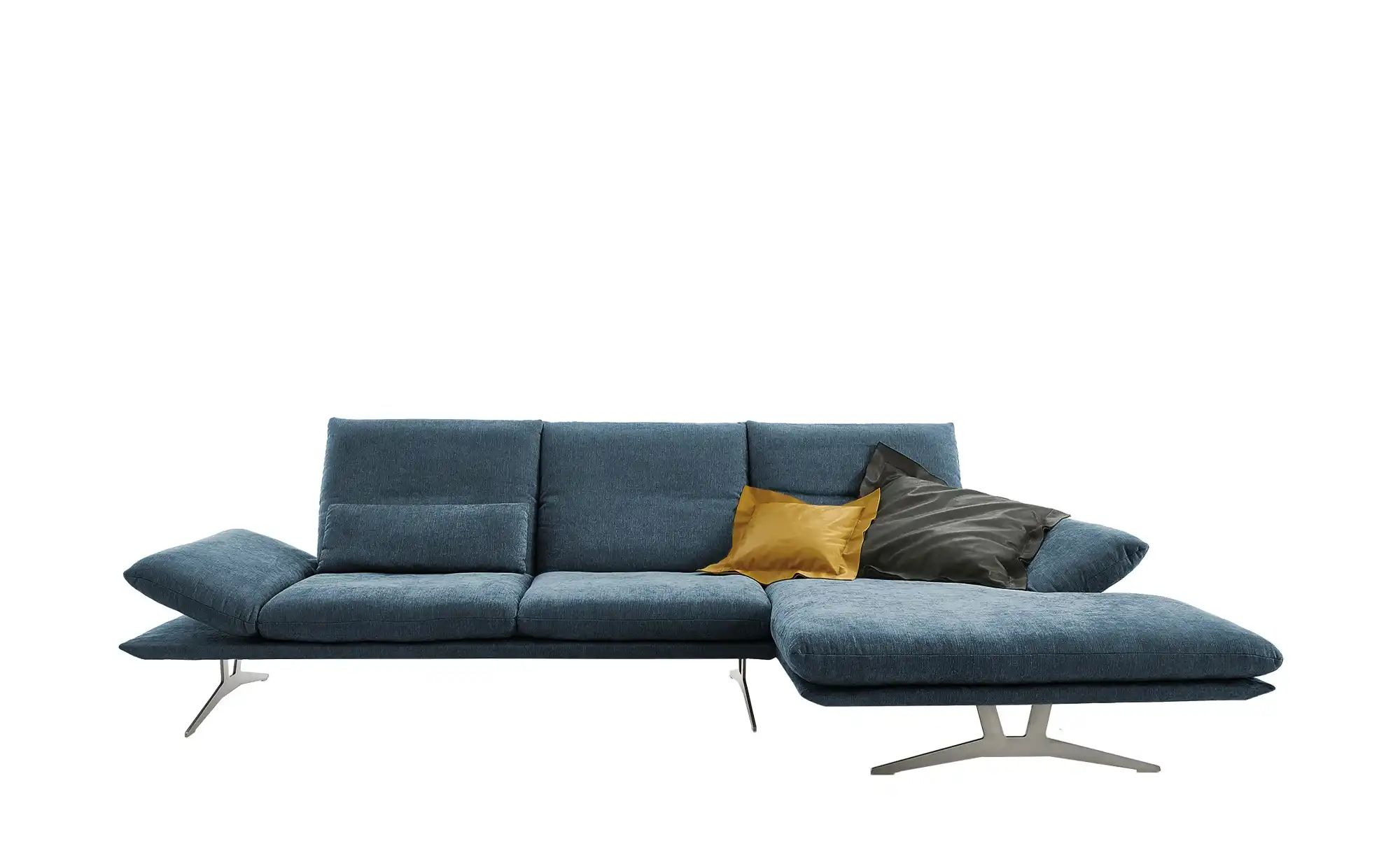 KOINOR Ecksofa aus Flachgewebe Francis ¦ blau ¦ Maße (cm): B: 314 H: 93 T: günstig online kaufen