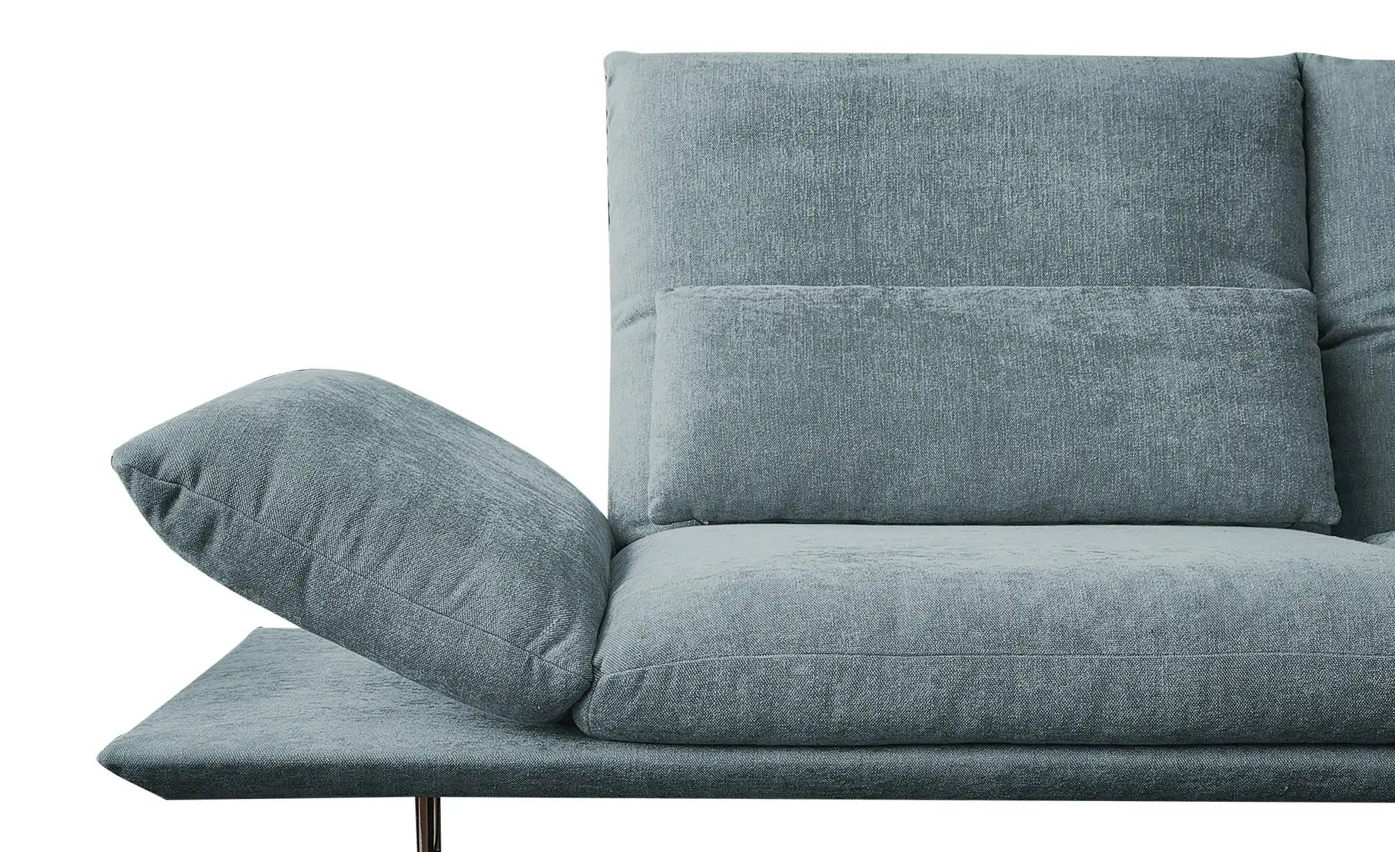 KOINOR Ecksofa aus Flachgewebe Francis ¦ blau ¦ Maße (cm): B: 314 H: 93 T: günstig online kaufen
