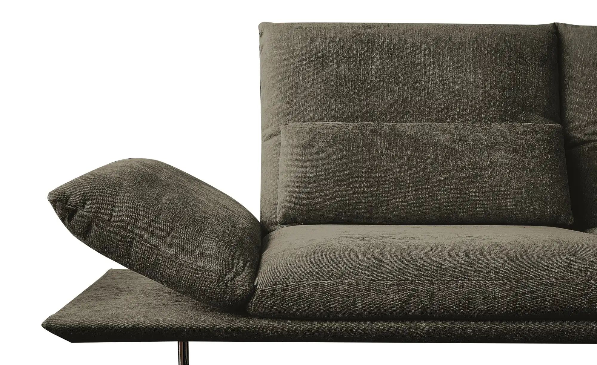 KOINOR Ecksofa aus Flachgewebe Francis ¦ braun ¦ Maße (cm): B: 314 H: 93 T: günstig online kaufen