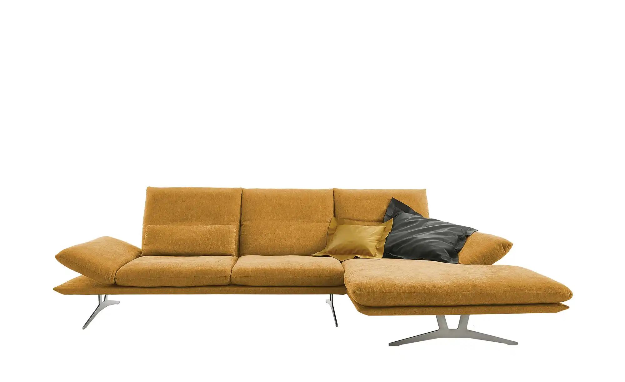 KOINOR Ecksofa aus Flachgewebe Francis ¦ orange ¦ Maße (cm): B: 314 H: 93 T günstig online kaufen