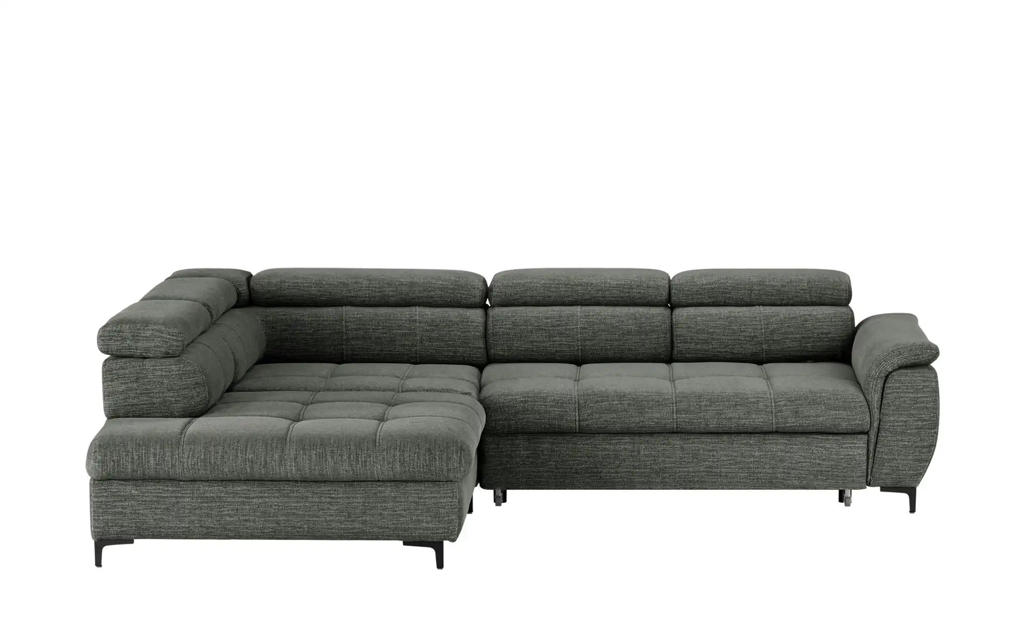 switch Ecksofa aus Flachgewebe Denvo ¦ schwarz ¦ Maße (cm): B: 290 H: 94 T: günstig online kaufen