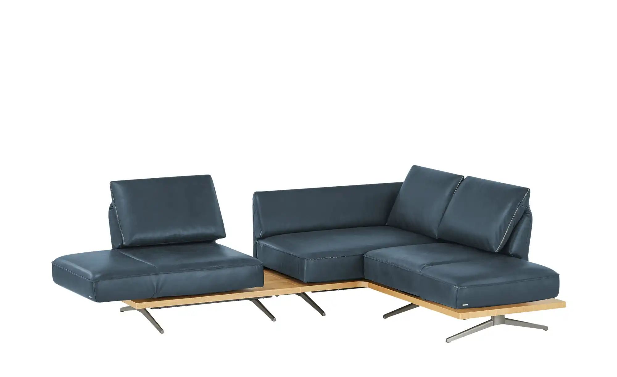 KOINOR Ecksofa  Phoenix ¦ blau ¦ Maße (cm): B: 253 H: 87 T: 209 Polstermöbe günstig online kaufen