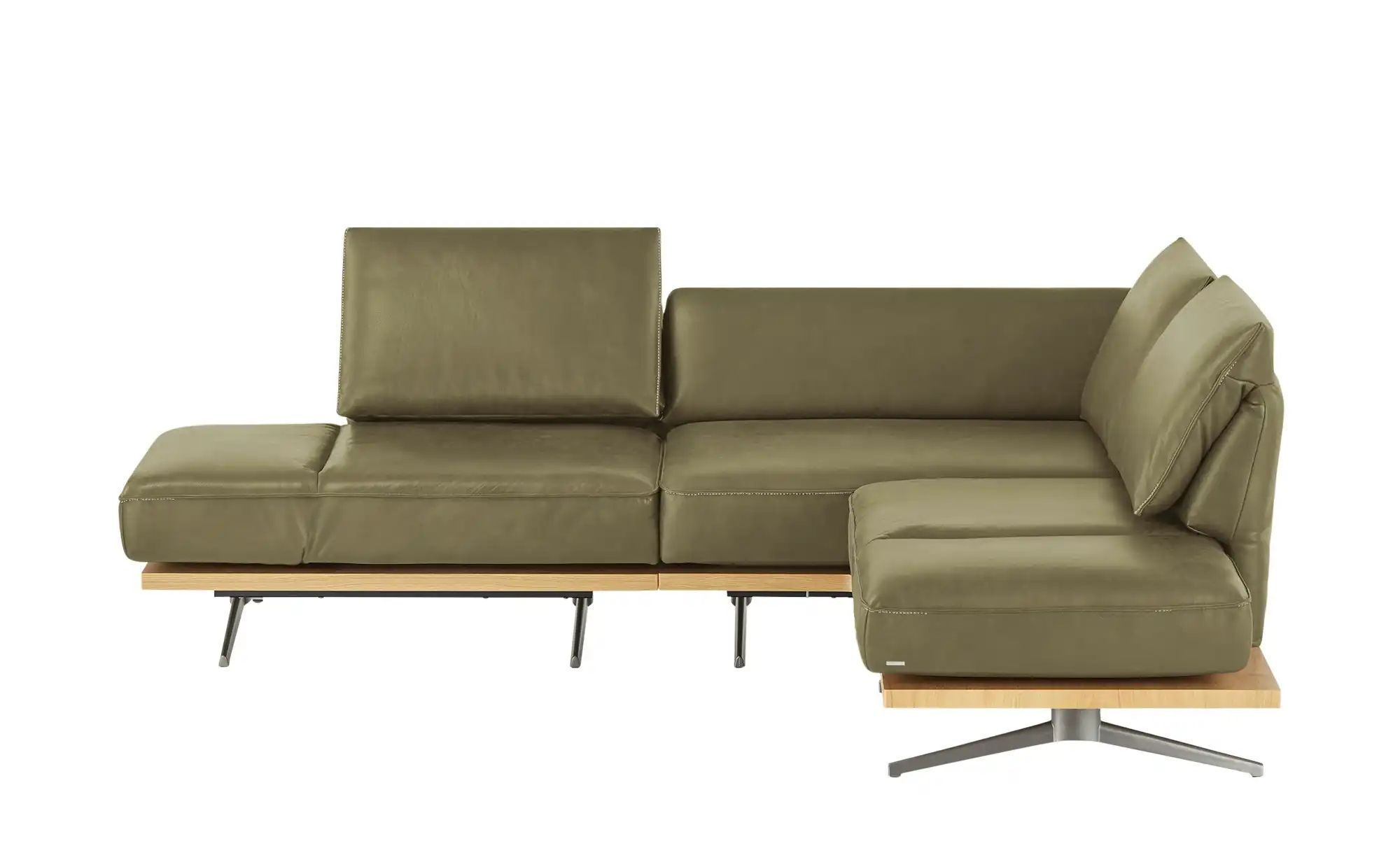 KOINOR Ecksofa  Phoenix ¦ grün ¦ Maße (cm): B: 253 H: 87 T: 209 Polstermöbe günstig online kaufen