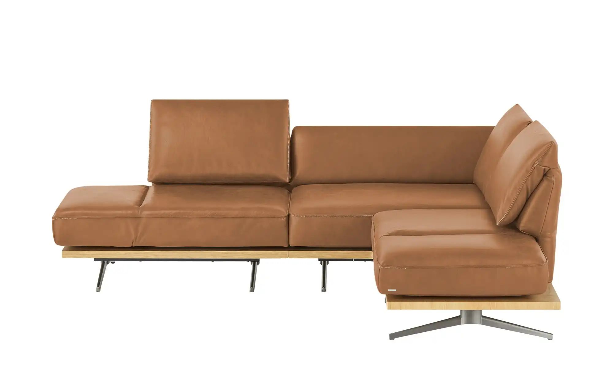 KOINOR Ecksofa  Phoenix ¦ braun ¦ Maße (cm): B: 253 H: 87 T: 209 Polstermöb günstig online kaufen