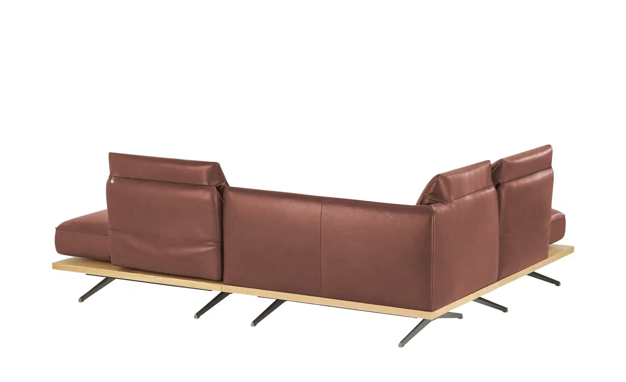 KOINOR Ecksofa  Phoenix ¦ rot ¦ Maße (cm): B: 253 H: 87 T: 209 Polstermöbel günstig online kaufen