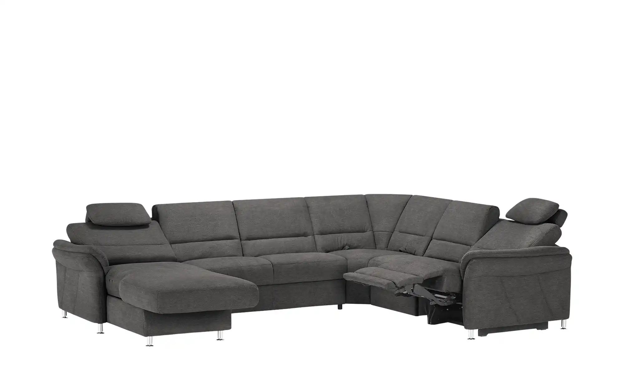 meinSofa Wohnlandschaft  Donald ¦ grau ¦ Maße (cm): B: 335 H: 89 T: 262 Pol günstig online kaufen