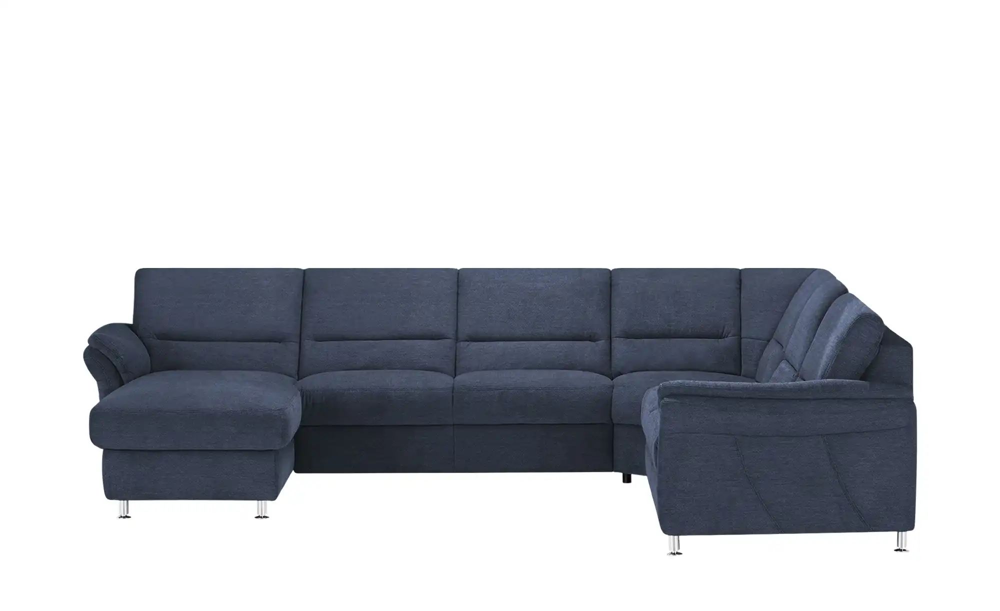 meinSofa Wohnlandschaft  Donald ¦ blau ¦ Maße (cm): B: 335 H: 89 T: 262 Pol günstig online kaufen