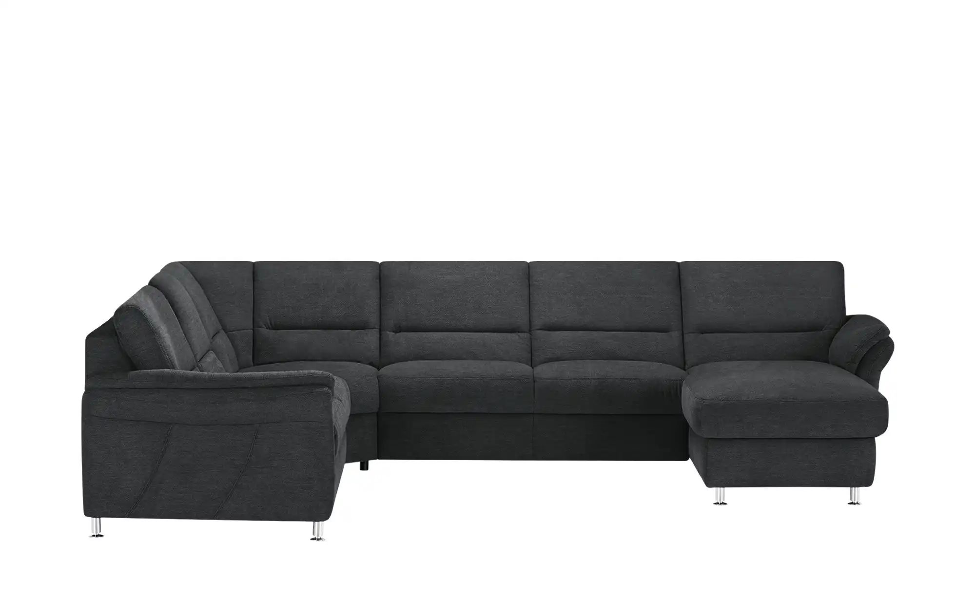 meinSofa Wohnlandschaft  Donald ¦ schwarz ¦ Maße (cm): B: 335 H: 89 T: 262. günstig online kaufen