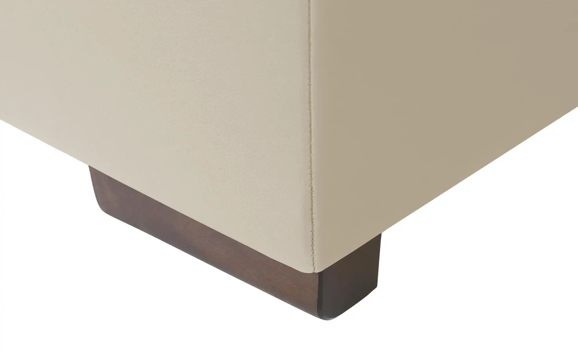 Thumbnail - uno Ecksofa aus Echtleder Town ¦ grau ¦ Maße (cm): B: 264 H: 76 T: 210.0 Polstermöbel > Sofas > Ecksofas - Höffner