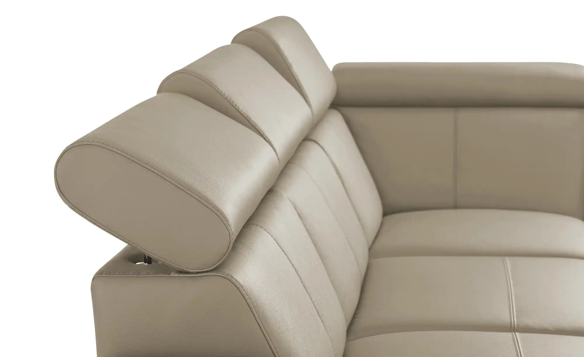 Thumbnail - uno Ecksofa aus Echtleder Town ¦ braun ¦ Maße (cm): B: 264 H: 76 T: 210.0 Polstermöbel > Sofas > Ecksofas - Höffner