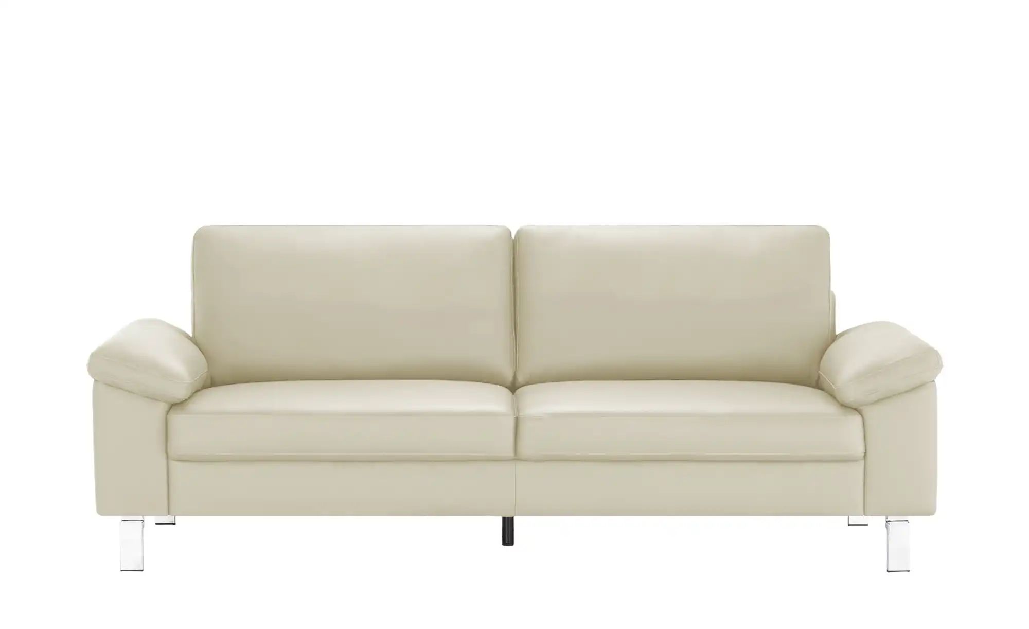 Einzelsofa aus Echtleder Bena ¦ beige ¦ Maße (cm): B: 228 H: 86 T: 97 Polst günstig online kaufen