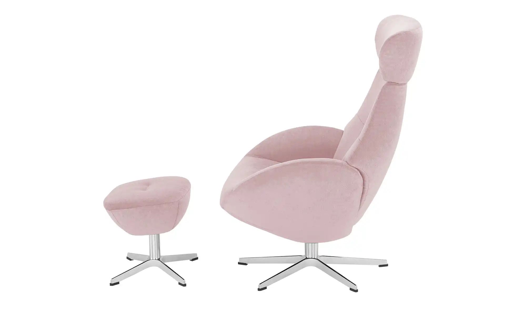 Fußablage  Globe ¦ rosa/pink ¦ Maße (cm): B: 50 H: 37 T: 36.0 Polstermöbel günstig online kaufen