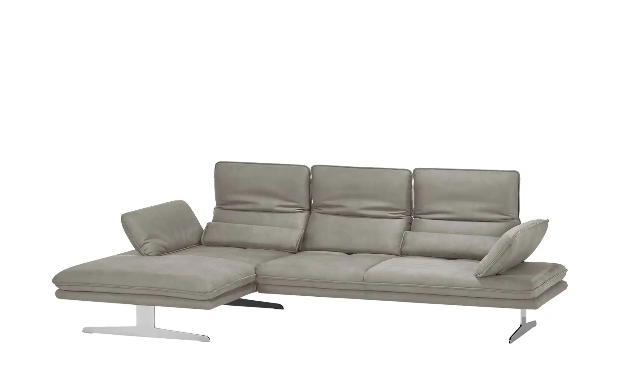 Thumbnail - W.SCHILLIG Ecksofa aus Mikrofaser Broadway ¦ grau ¦ Maße (cm): B: 291 H: 94 T: 164.0 Polstermöbel > Sofas > Ecksofas - H...